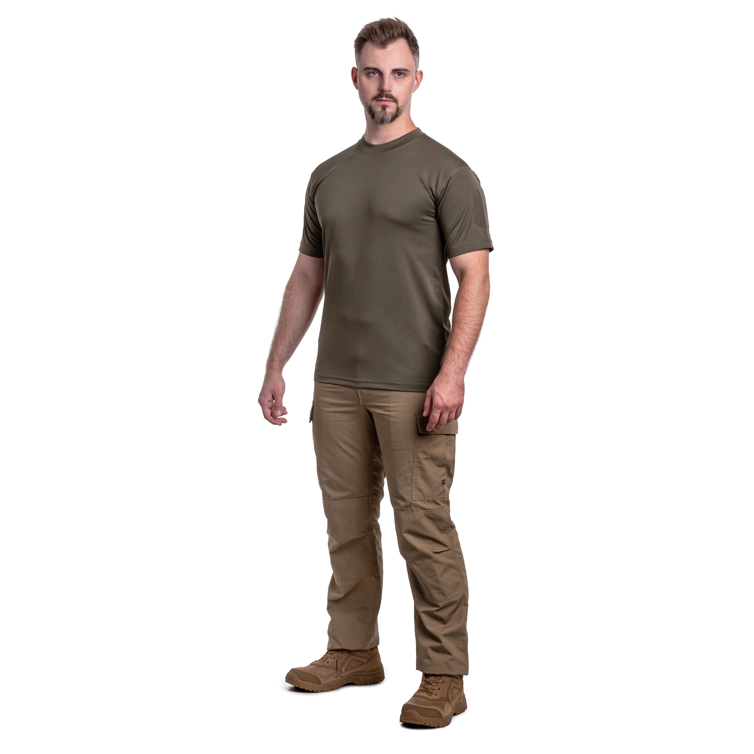 T-shirt thermique actical Long Sleeve Mil-Tec - Olive