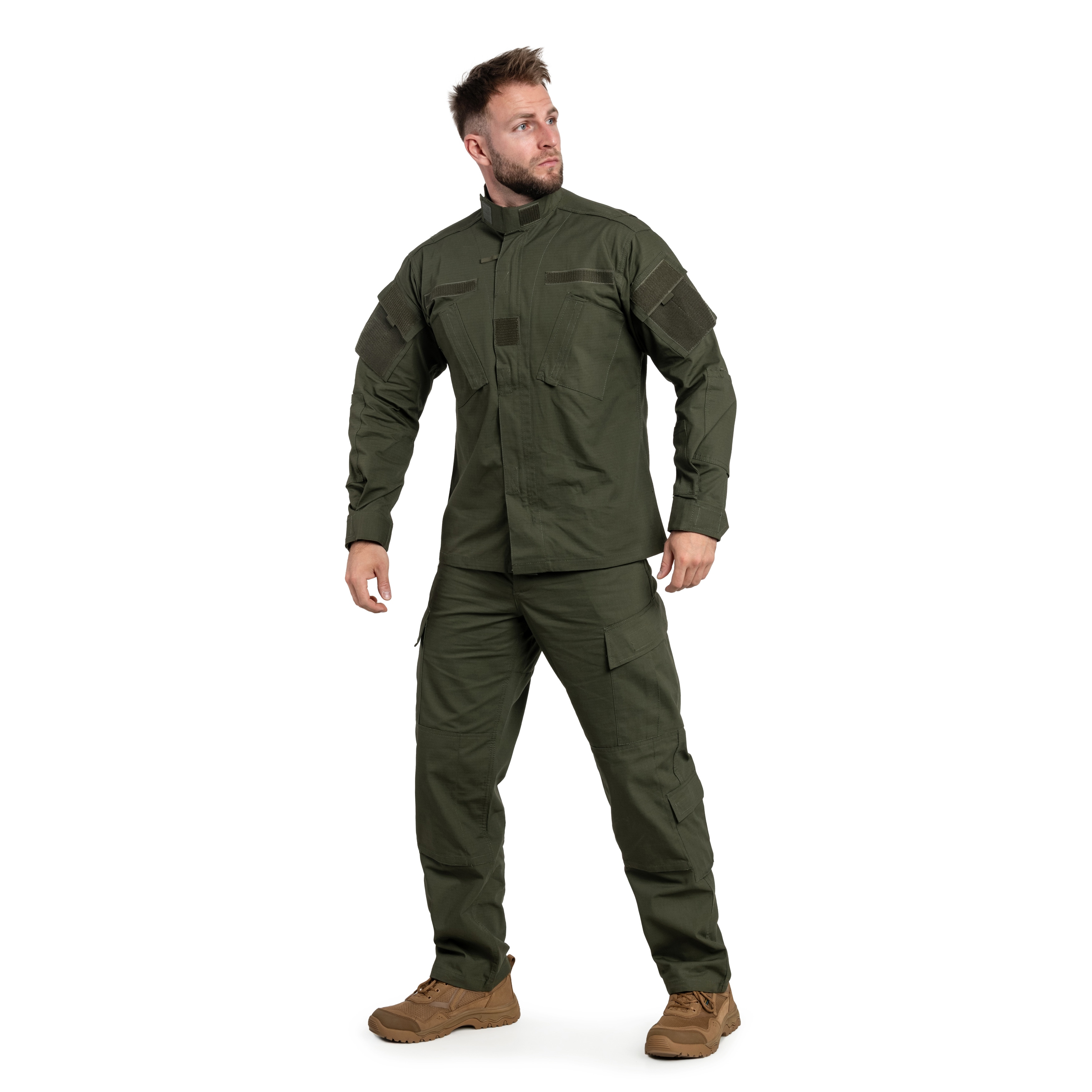 Veste militaire ACU RipStop Mil-Tec Teesar - Olive