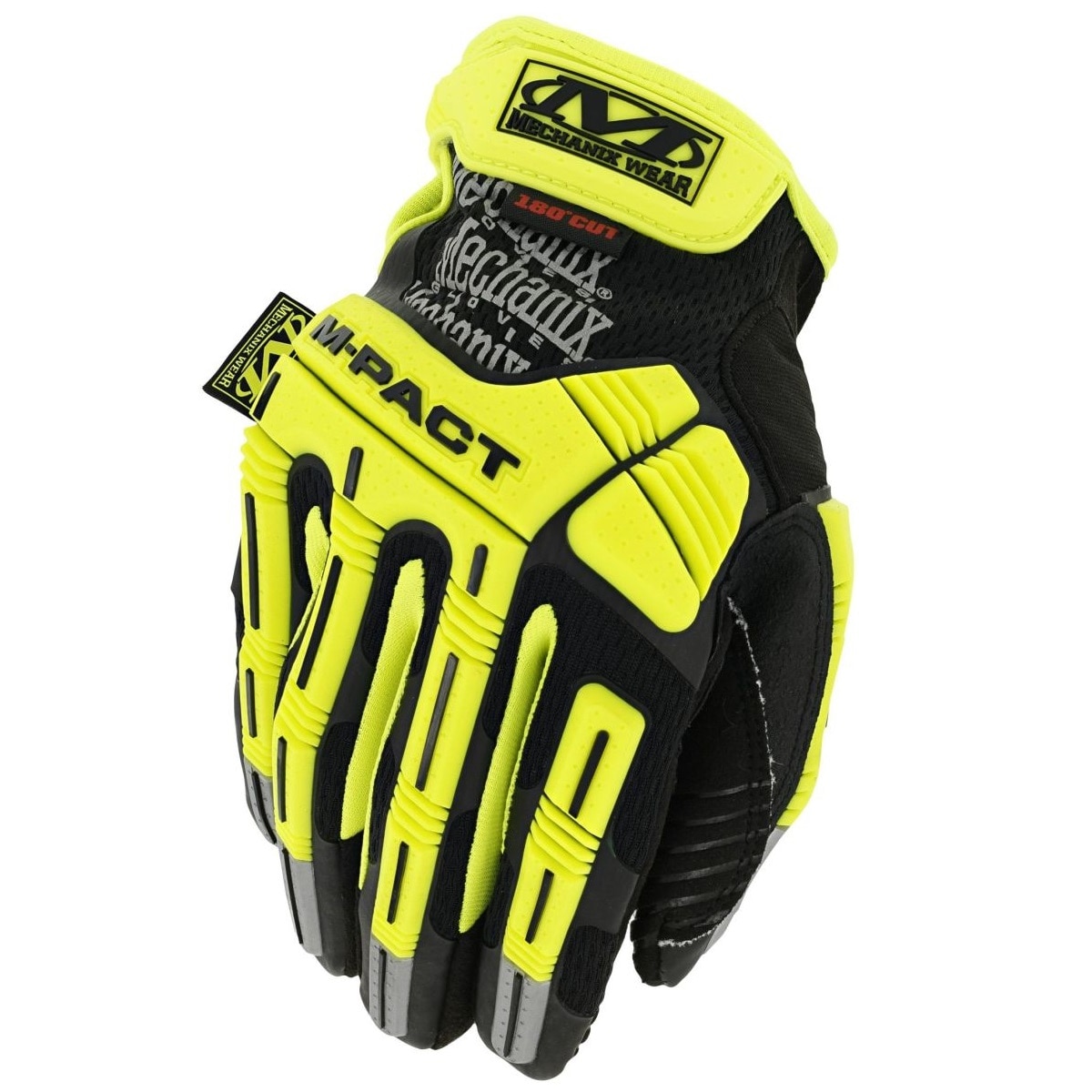 Gants anti coupure Hi Viz M Pact D5 Mechanix Wear