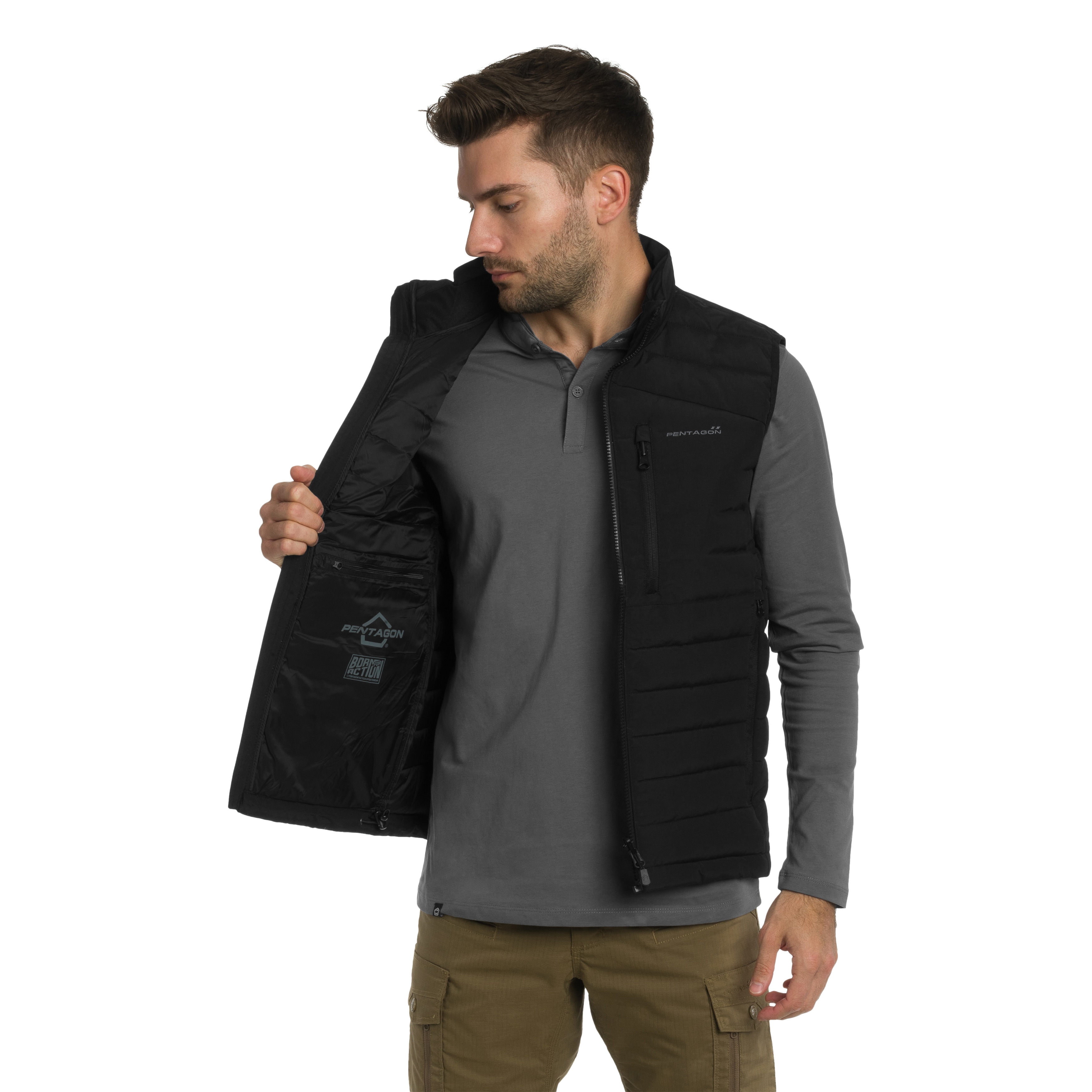 Gilet Arcadian Pentagon - Black