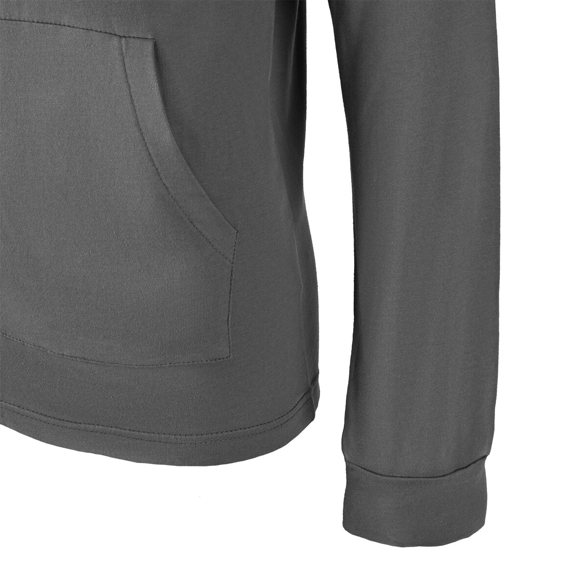 Pull-Over Agis Ring Spun Cinder Pentagon - Grey