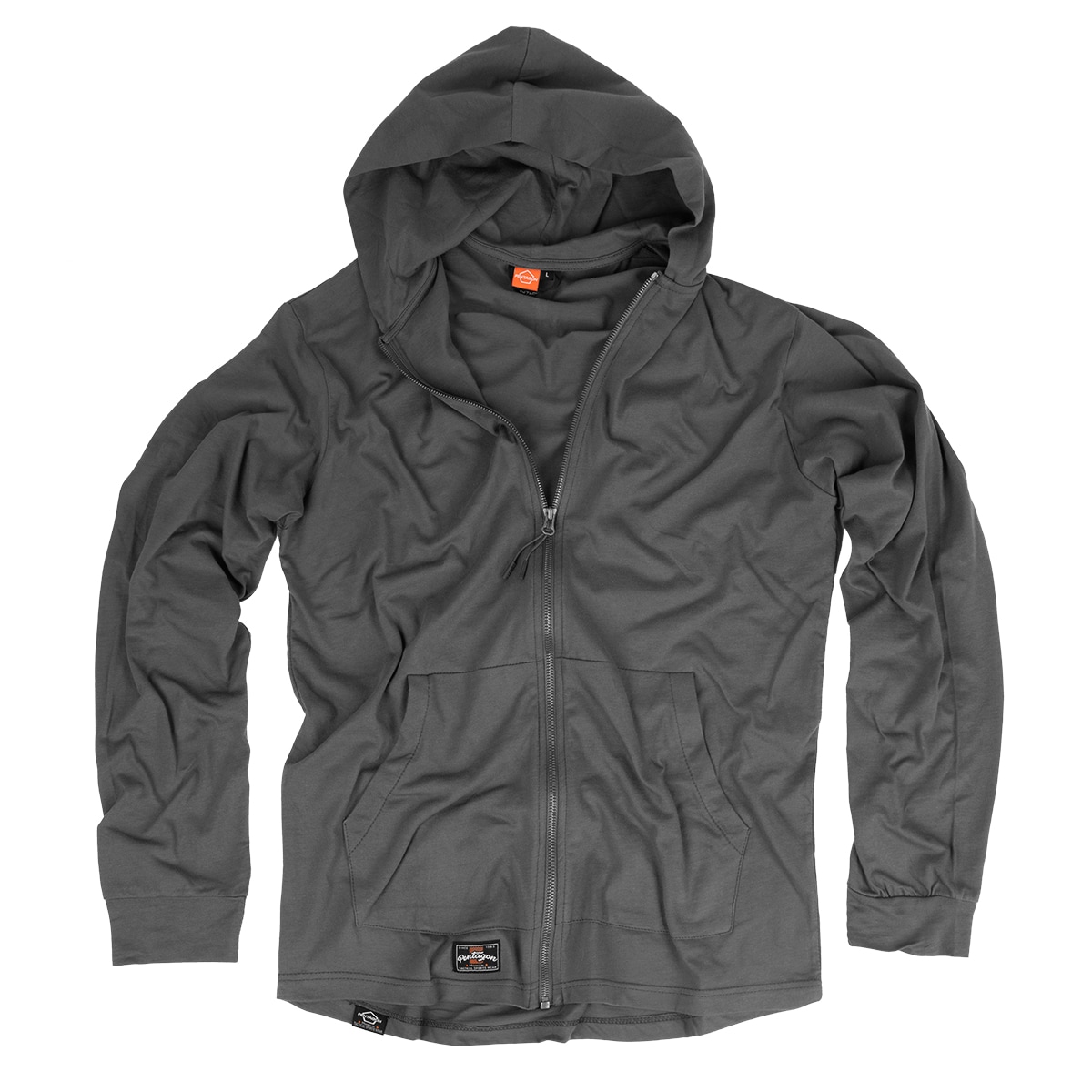 Pull-Over Agis Ring Spun Cinder Pentagon - Grey