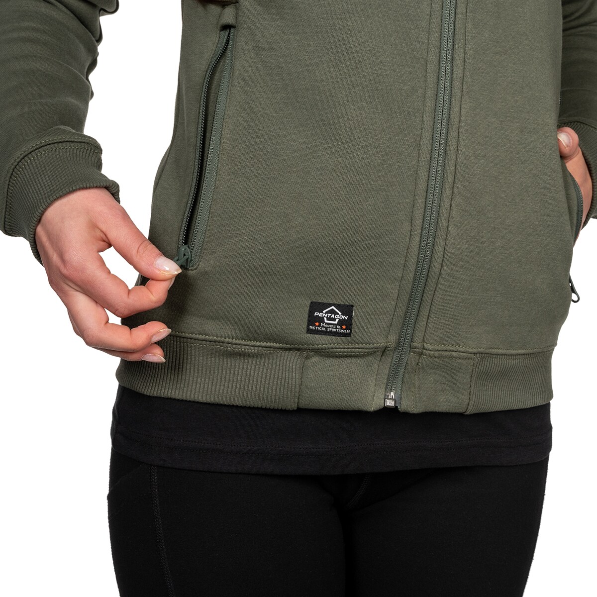 Sweatshirt pour femme Aphrodite Sweater Pentagon - Camo Green