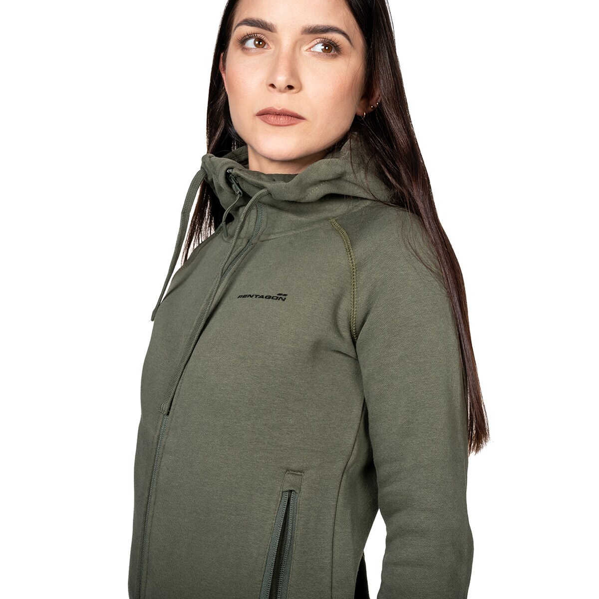 Sweatshirt pour femme Aphrodite Sweater Pentagon - Camo Green