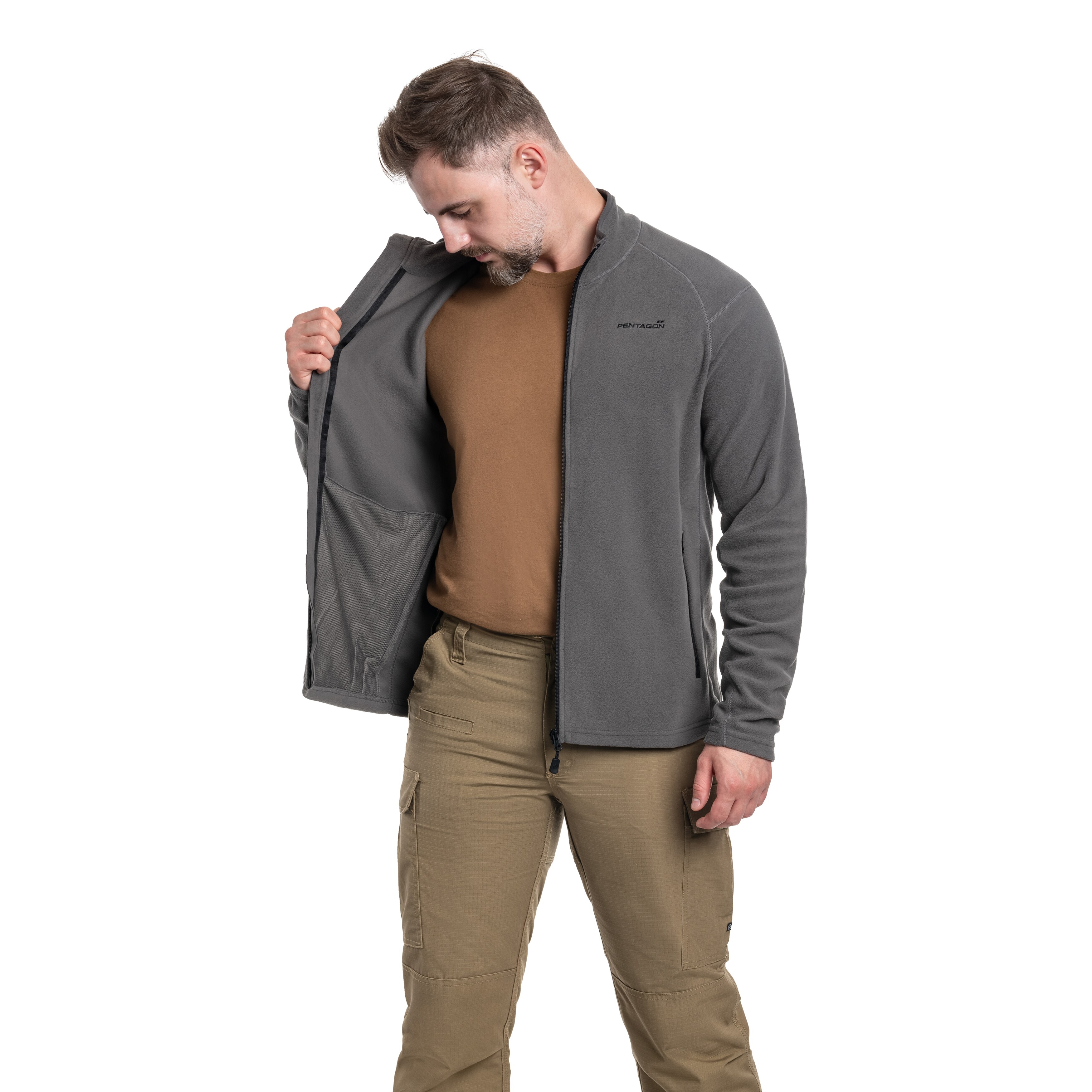 Polaire Arkos Pentagon - Wolf Grey/Black