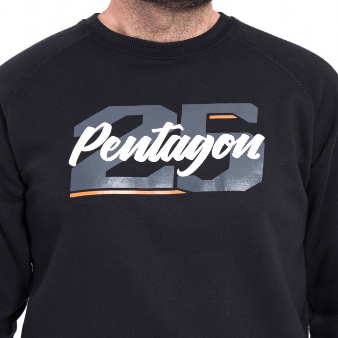 Sweatshirt Hawk Twenty Five Pentagon - Black