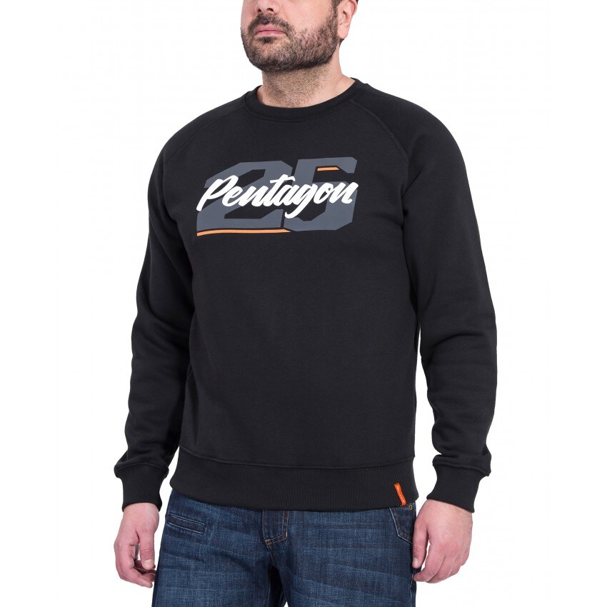 Sweatshirt Hawk Twenty Five Pentagon - Black