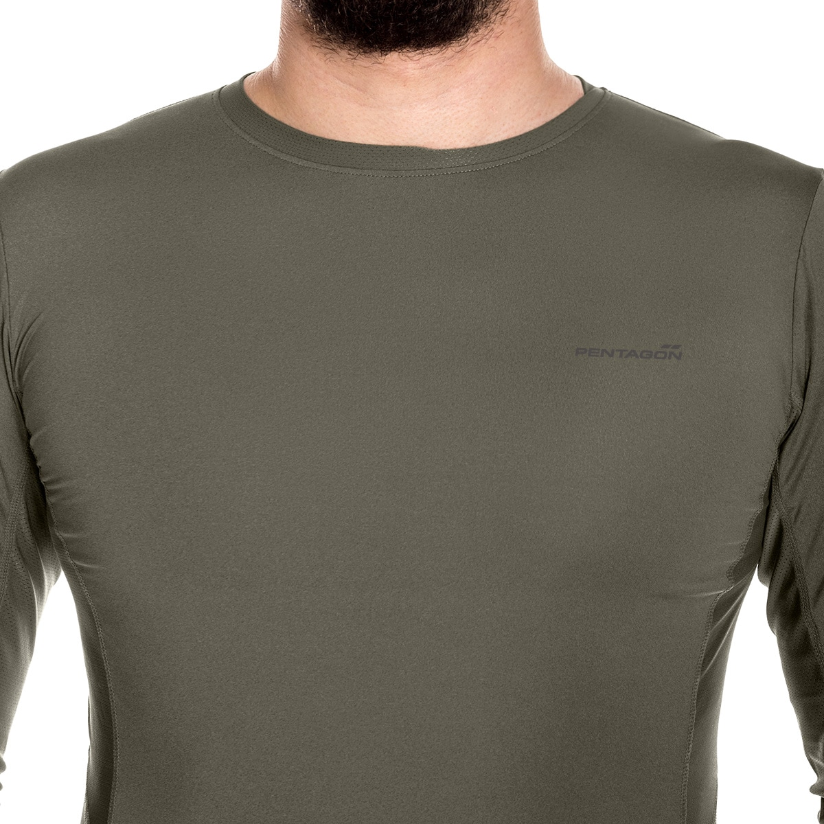 T-Shirt thermoactif Apollo Activity Long Sleeve Pentagon - Camo Green