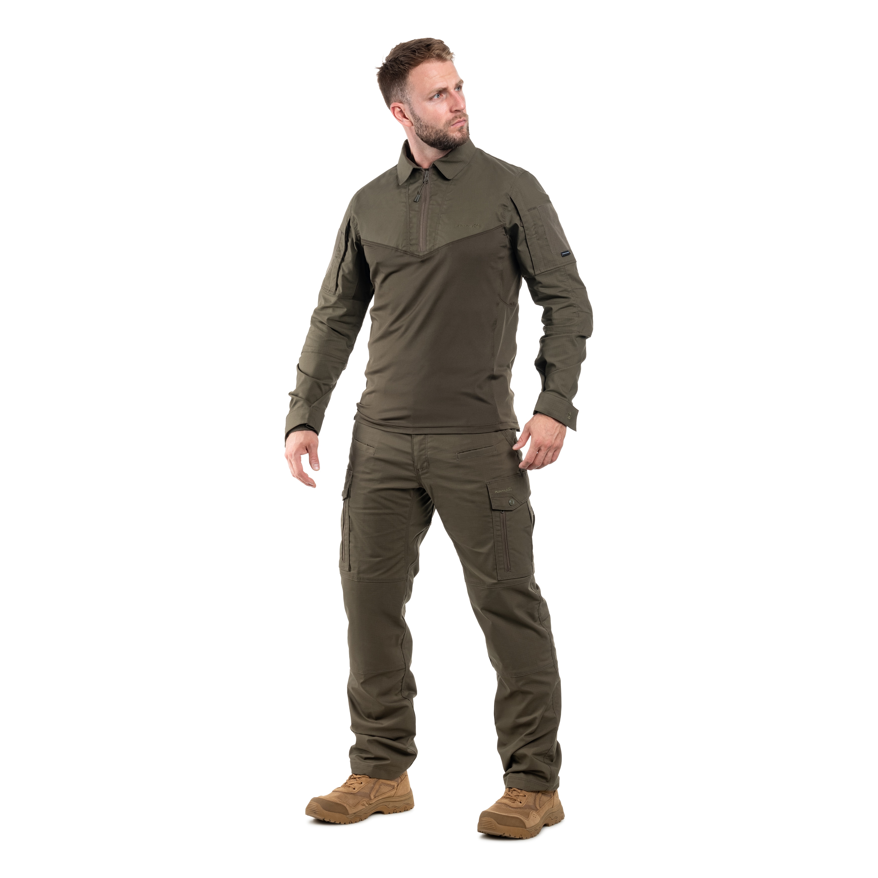 Sweatshirt Combat Shirt Pentagon - Ranger Green