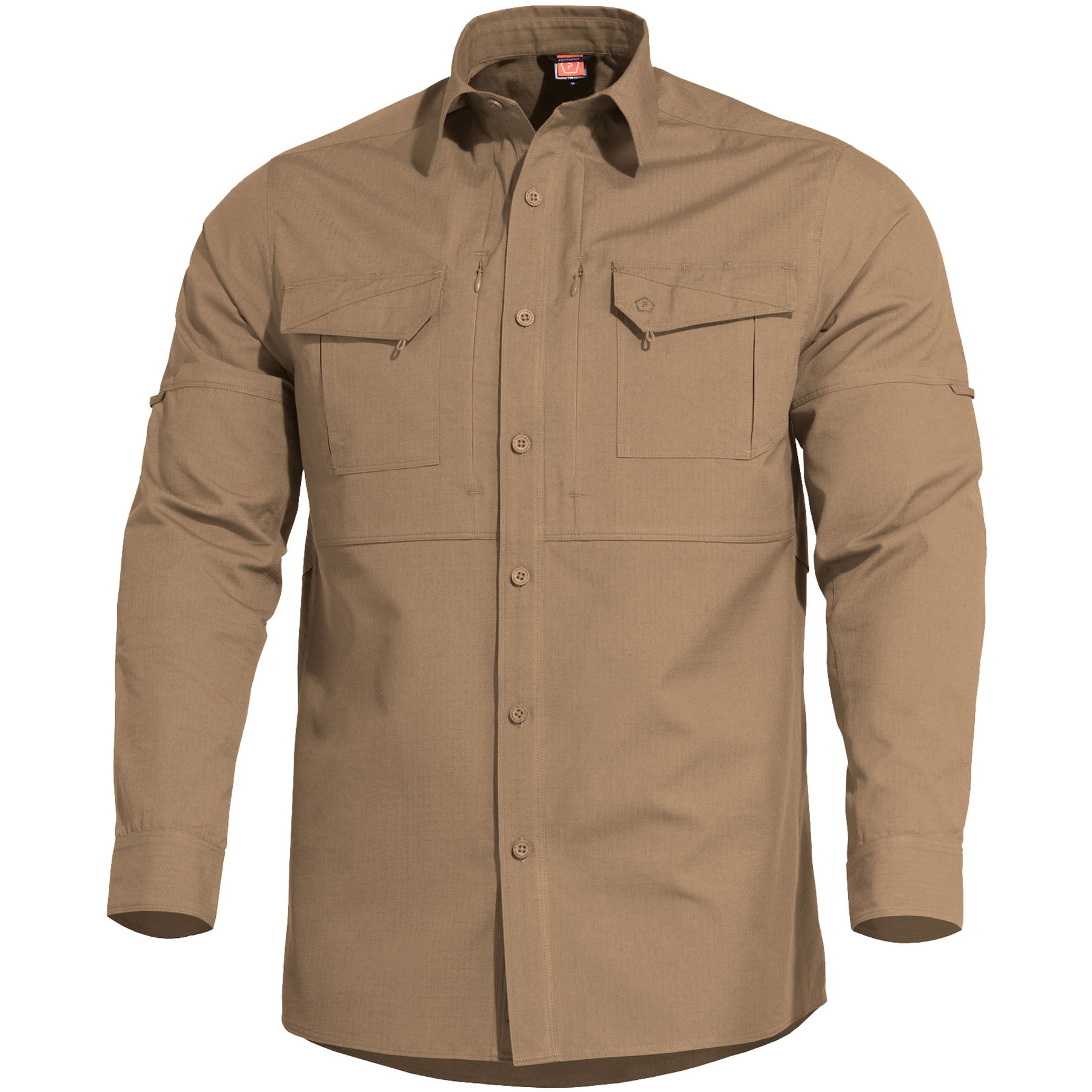 Chemise manches longues Plato Long Sleeve Pentagon - Coyote