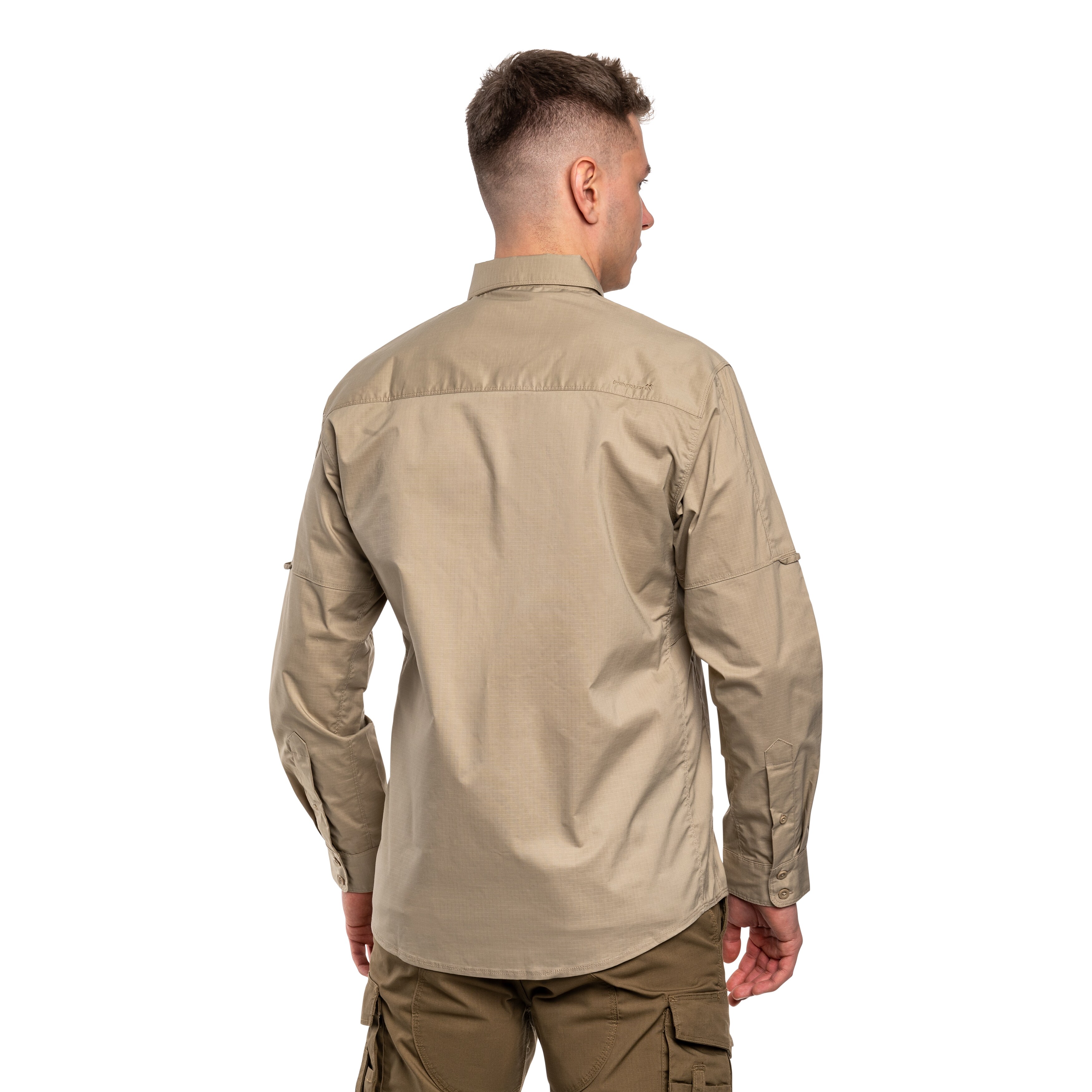 Chemise manches longues Plato Long Sleeve Pentagon - Khaki