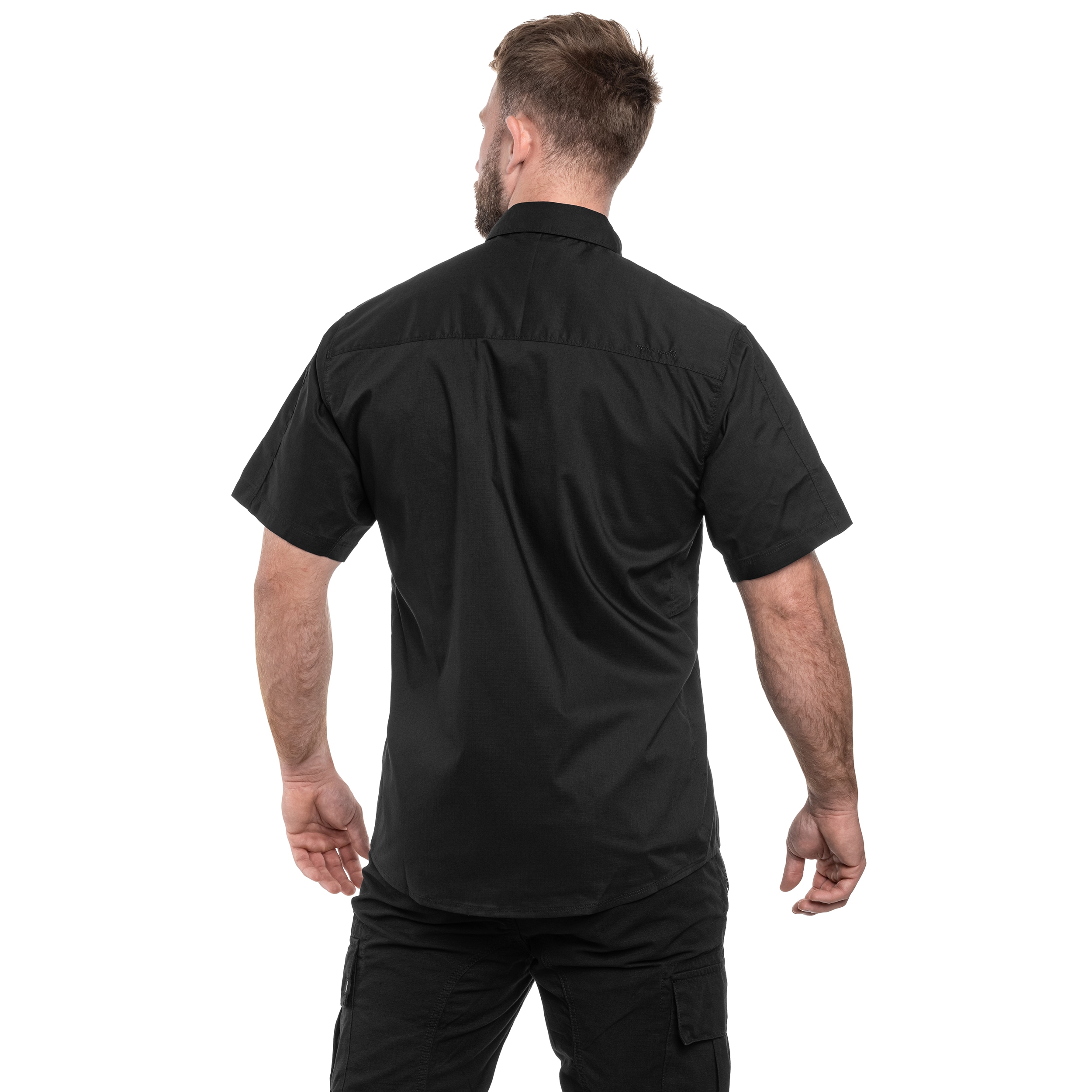 Chemise tactique Plato Short Sleeve Pentagon - Black