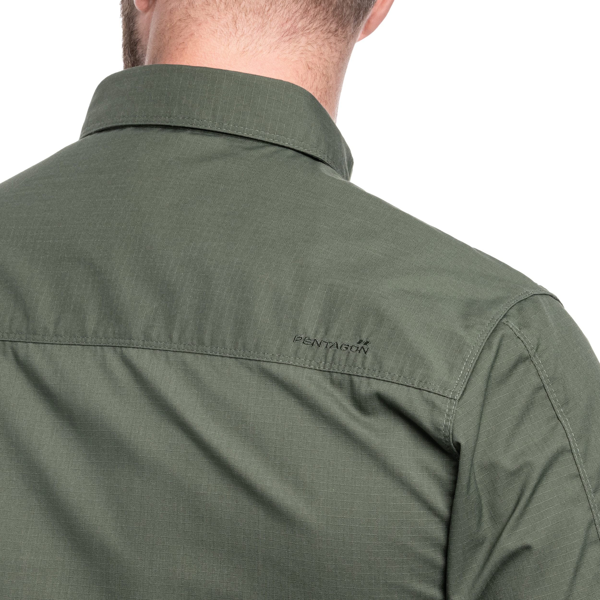 Chemise tactique Plato Short Sleeve Pentagon - Camo Green