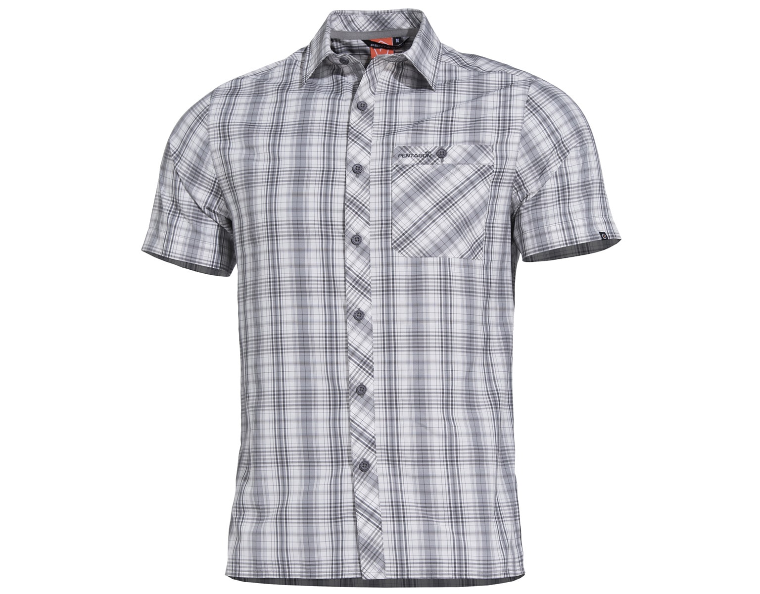 T-Shirt Scout Short Sleeve Pentagon - Grey