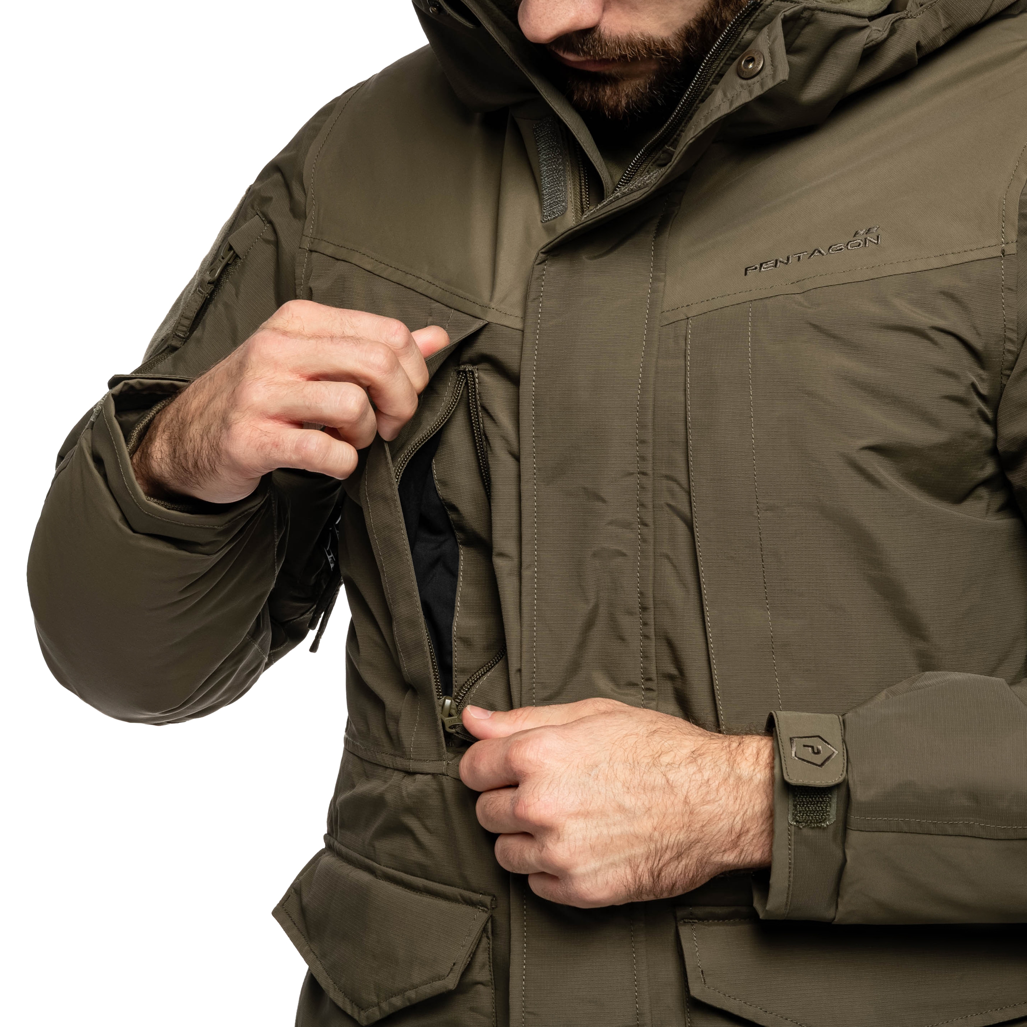 Veste HCP Parka Pentagon - RAL7013