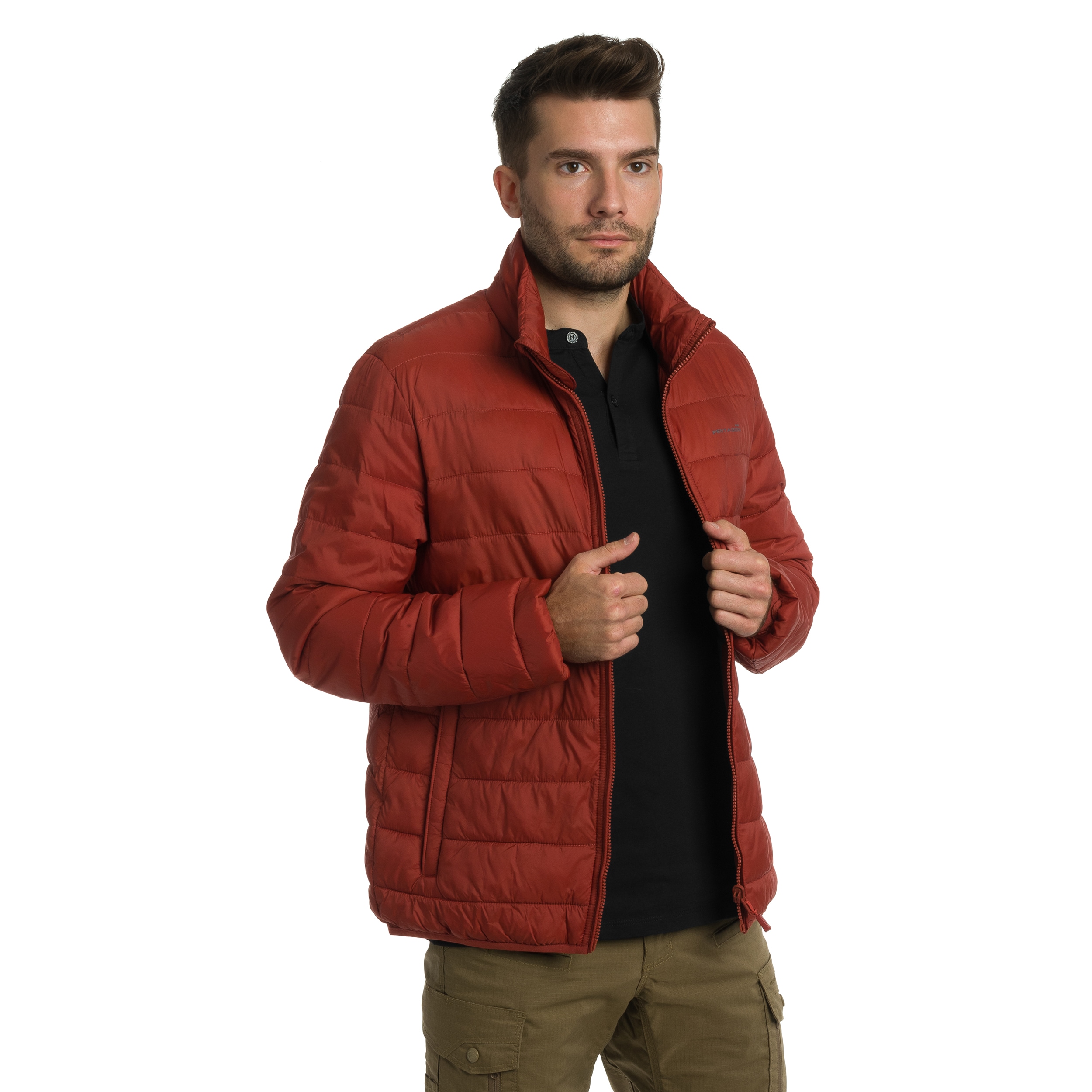 Veste Nucleus Pentagon - Maroon Red
