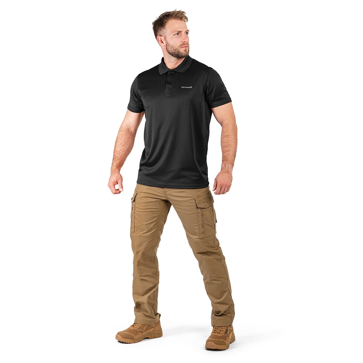 Polo Anassa Pentagon - Black