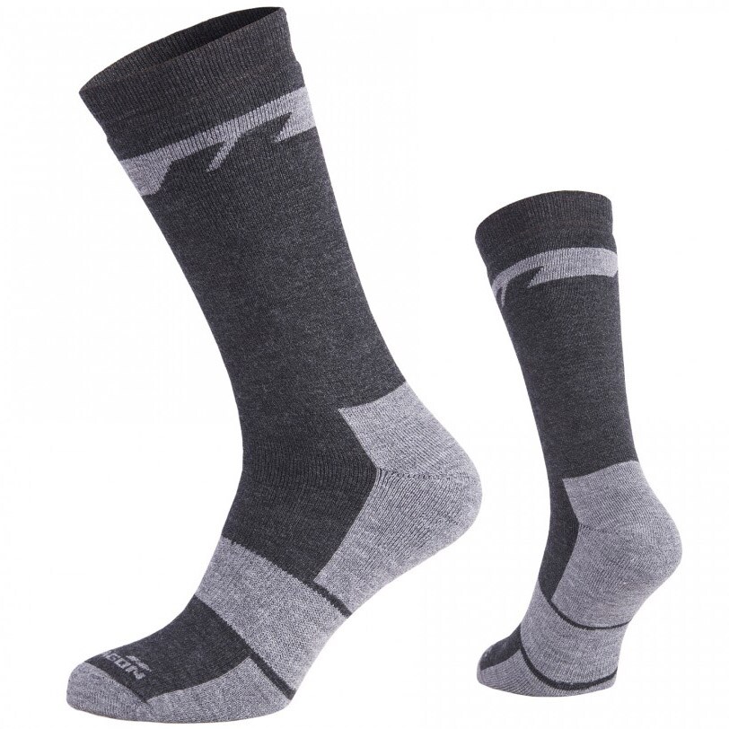 Chaussettes Alpine Merino Heavy Pentagon - Cinder Grey