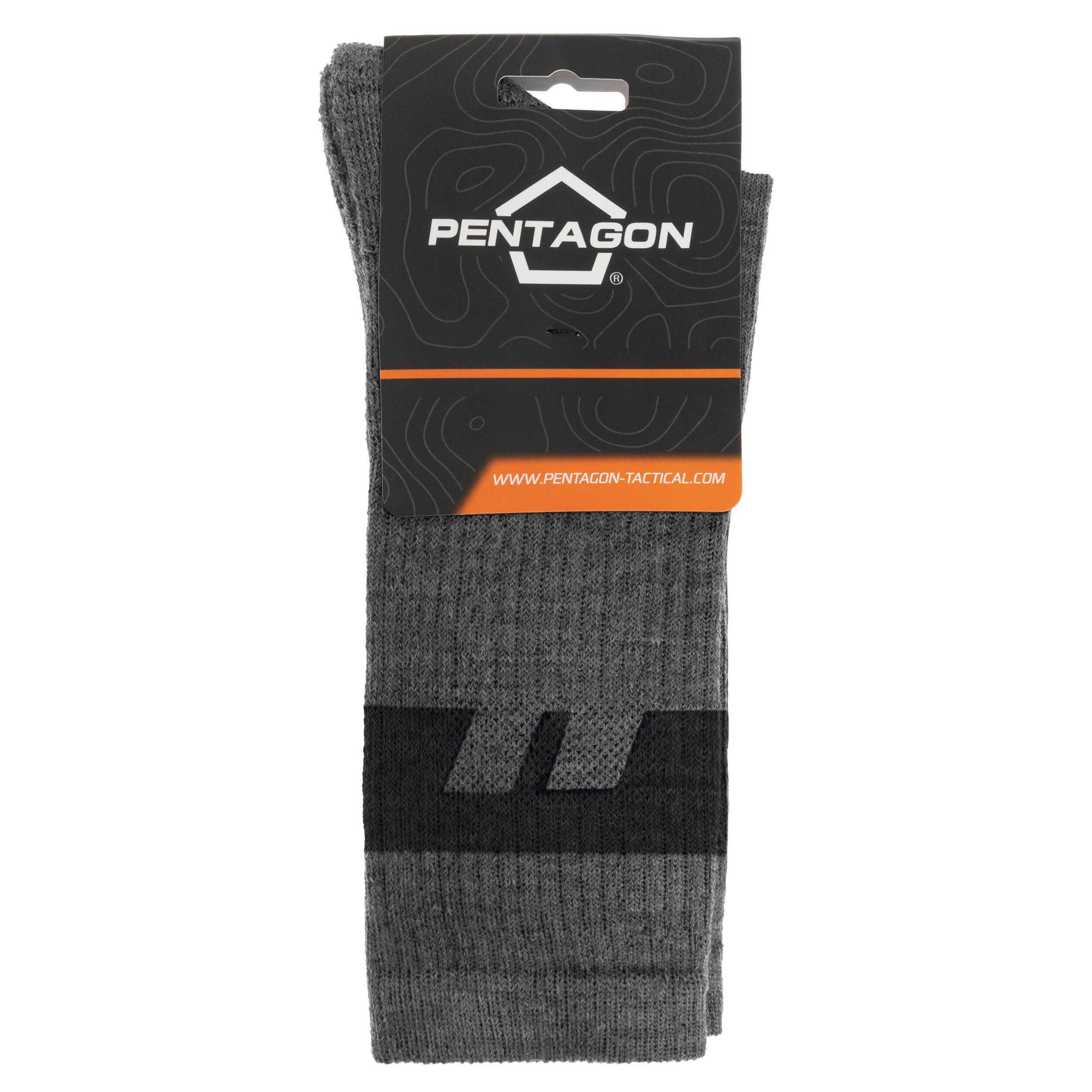 Chaussettes Alpine Merino Medium Pentagon - Cinder Grey