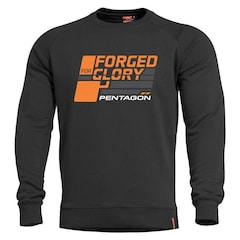 Sweatshirt Hawk Forged For Glory Pentagon - Black