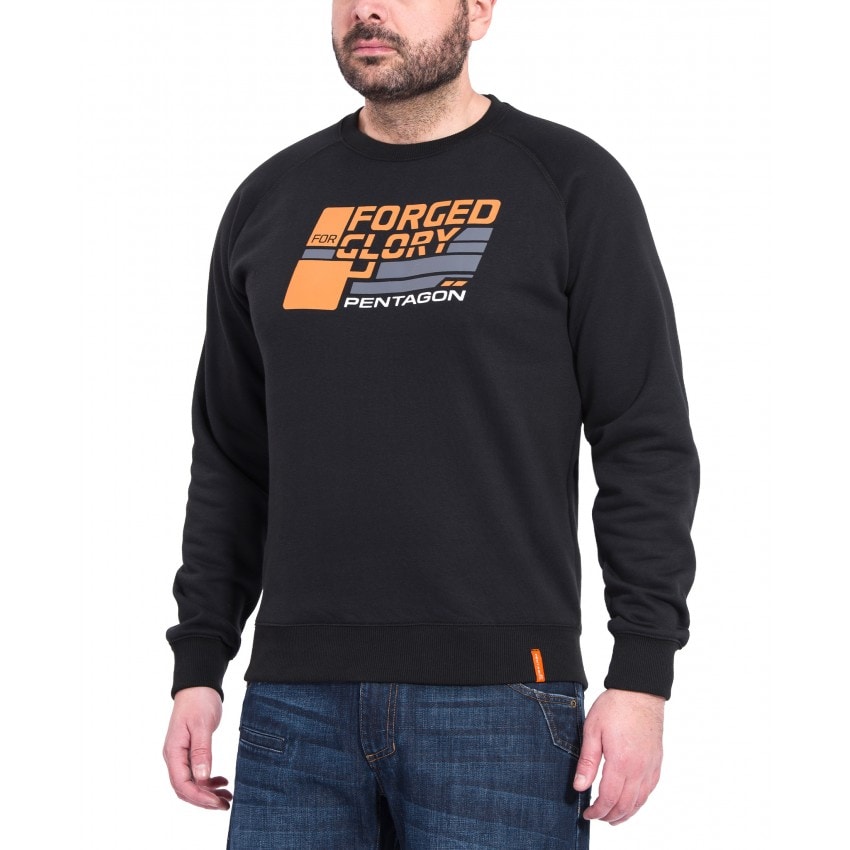 Sweatshirt Hawk Forged For Glory Pentagon - Melange