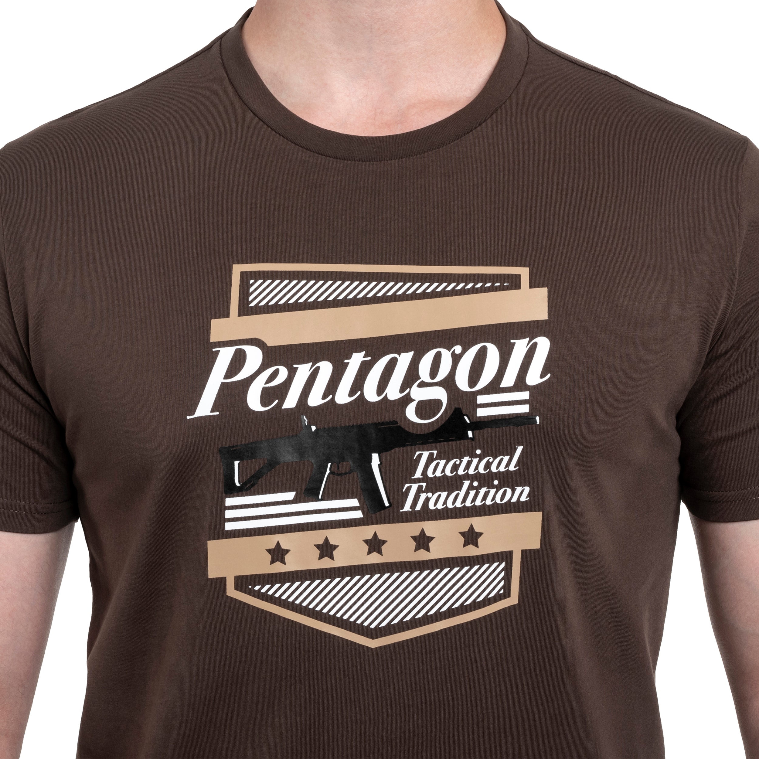 T-Shirt ACR Pentagon - Terra Brown