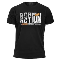 T-Shirt  Ageron "Born For Action" Pentagon - Black