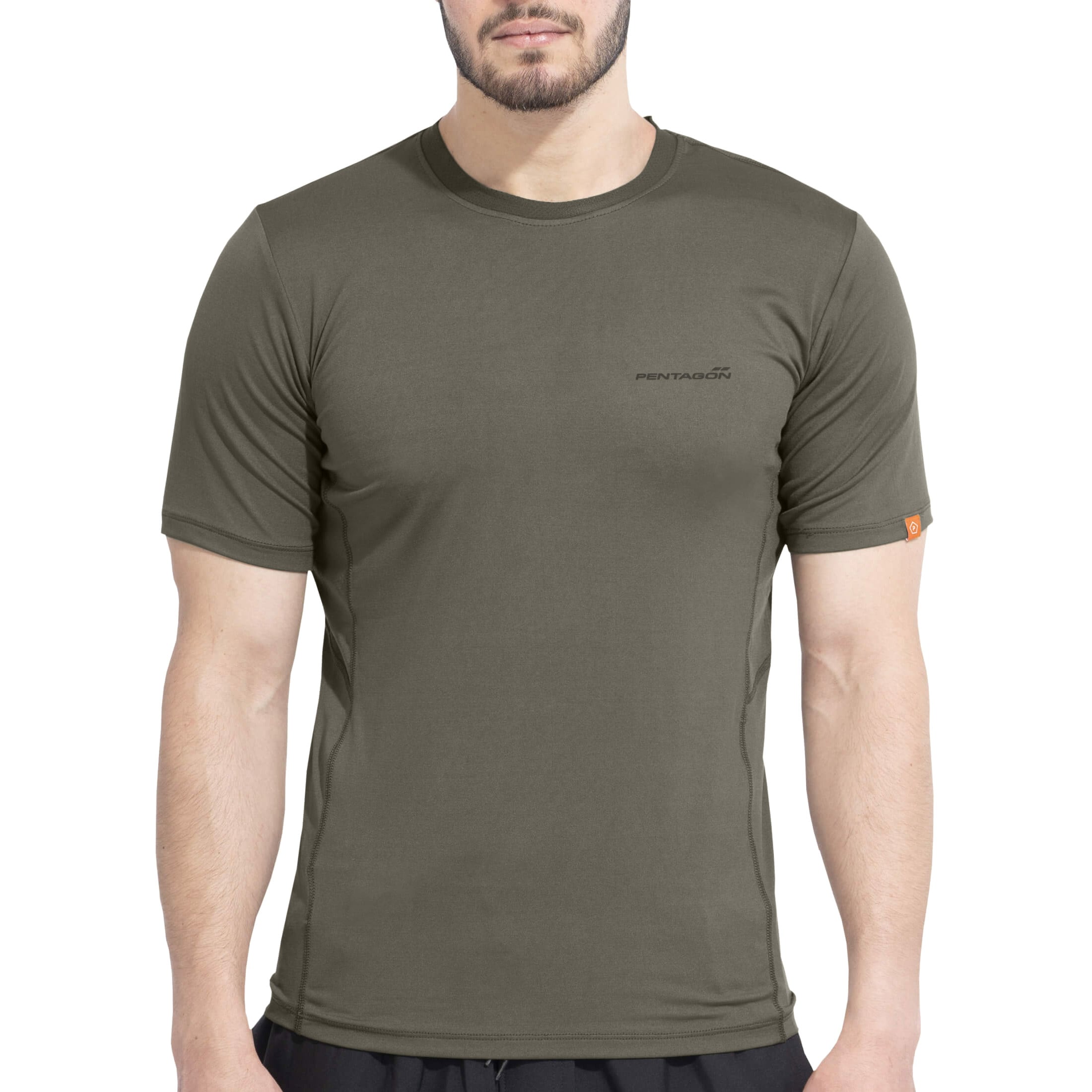 T-shirt thermique Apollo Tac Fresh Pentagon - Camo Green