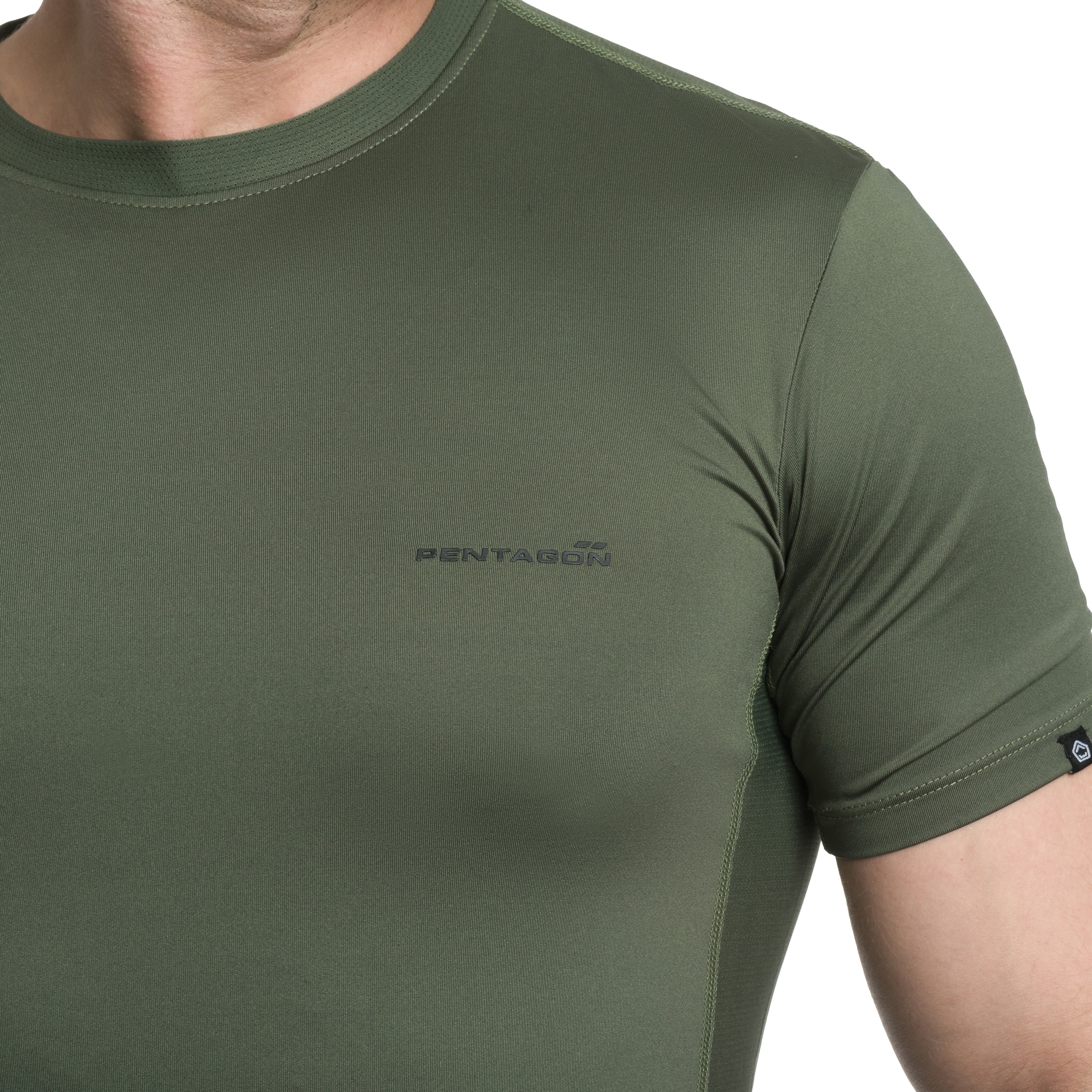 T-shirt thermique Apollo Tac Fresh Pentagon - Camo Green