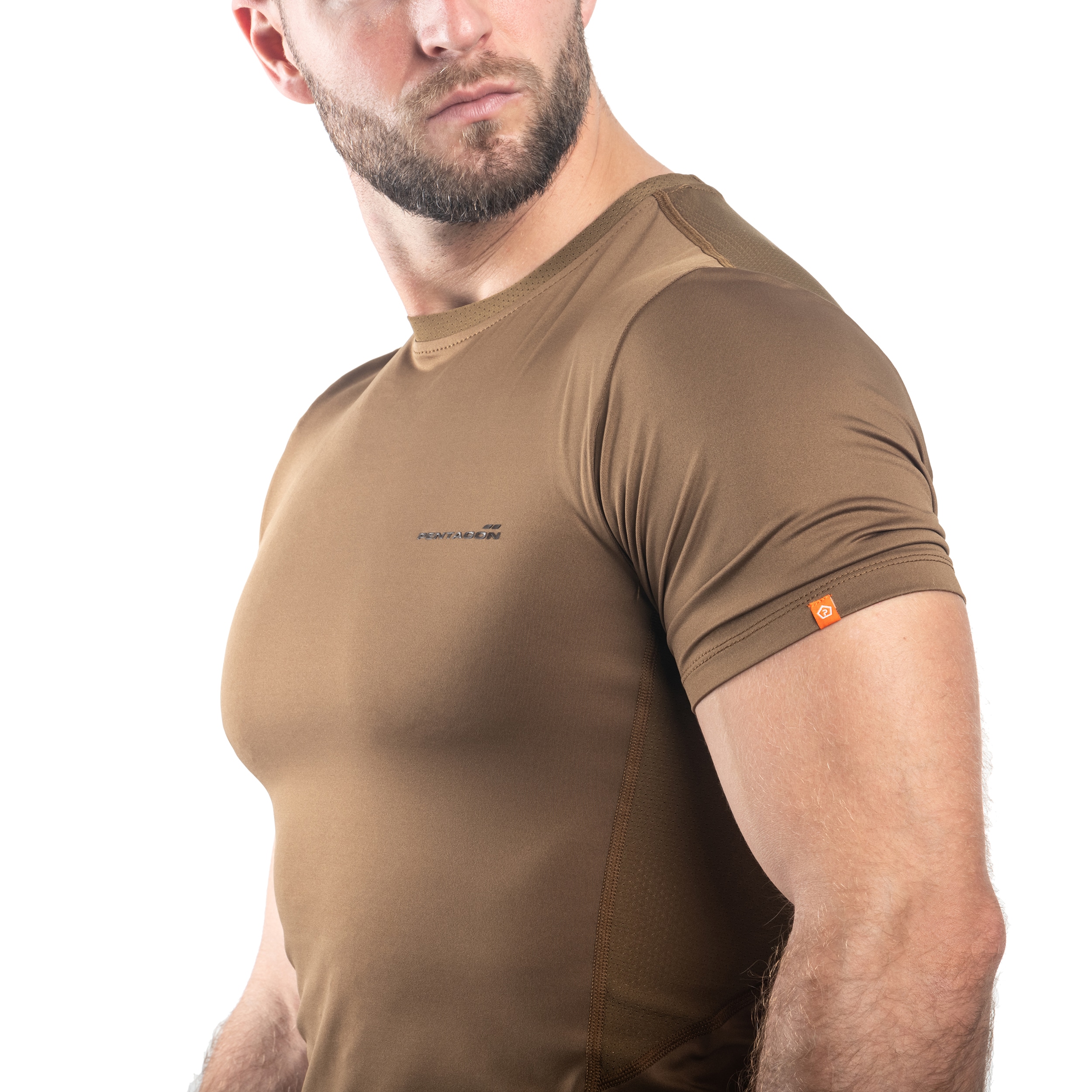 T-Shirt thermoactif Apollo Tac Fresh Pentagon - Coyote