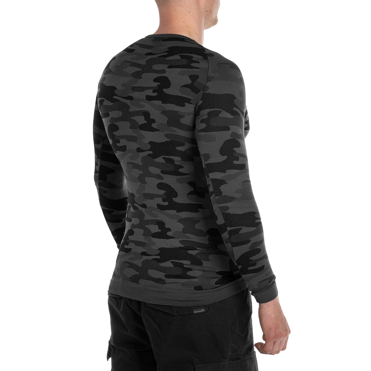 T-shirt thermoactif à manches longues Thermo Active Sesto Senso - Dark Camo