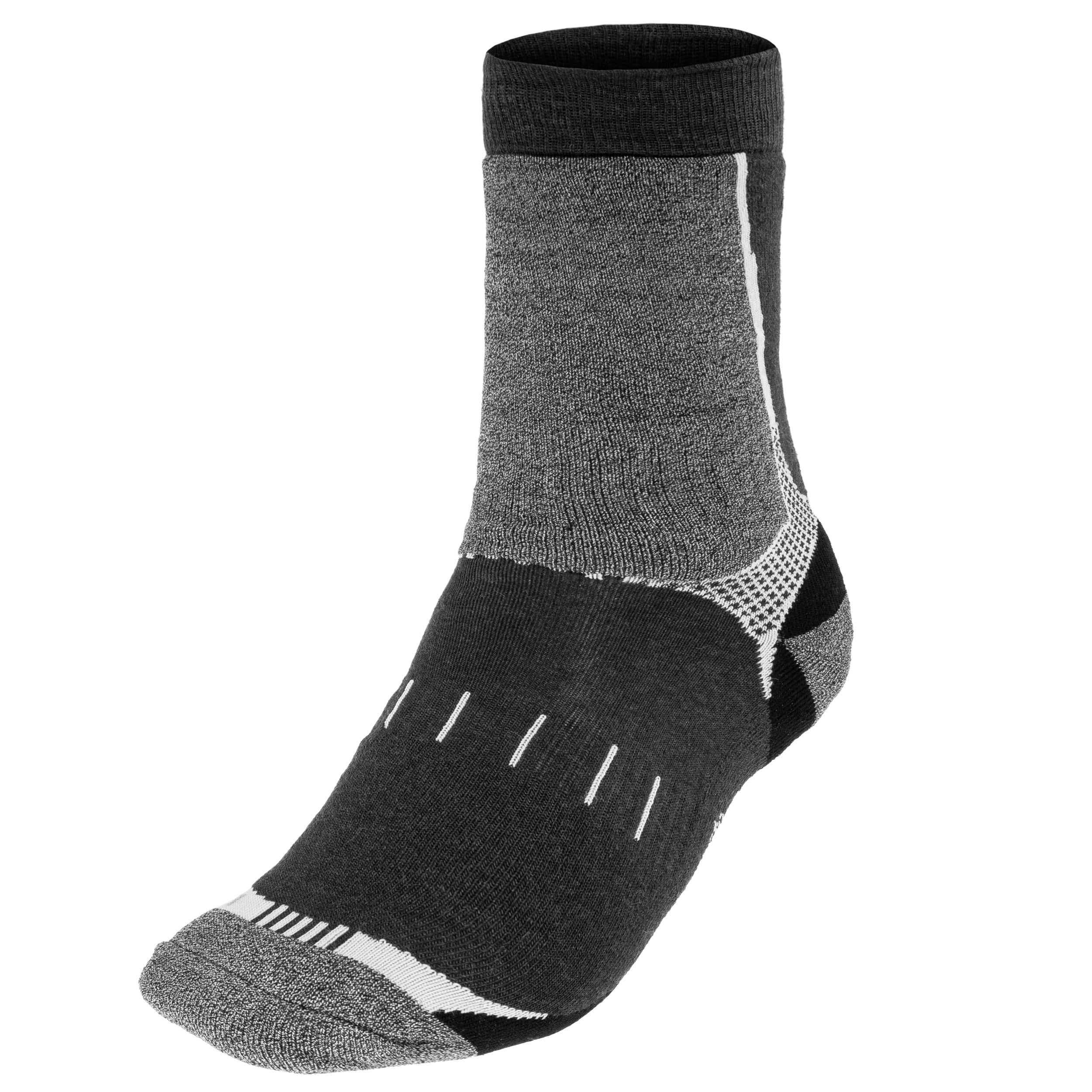 Chaussettes Trekking Winter Sesto Senso - Grey/Black