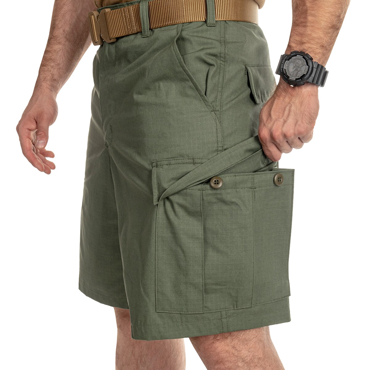 Short BDU Cotton RipStop Tru-Spec - Olive Drab