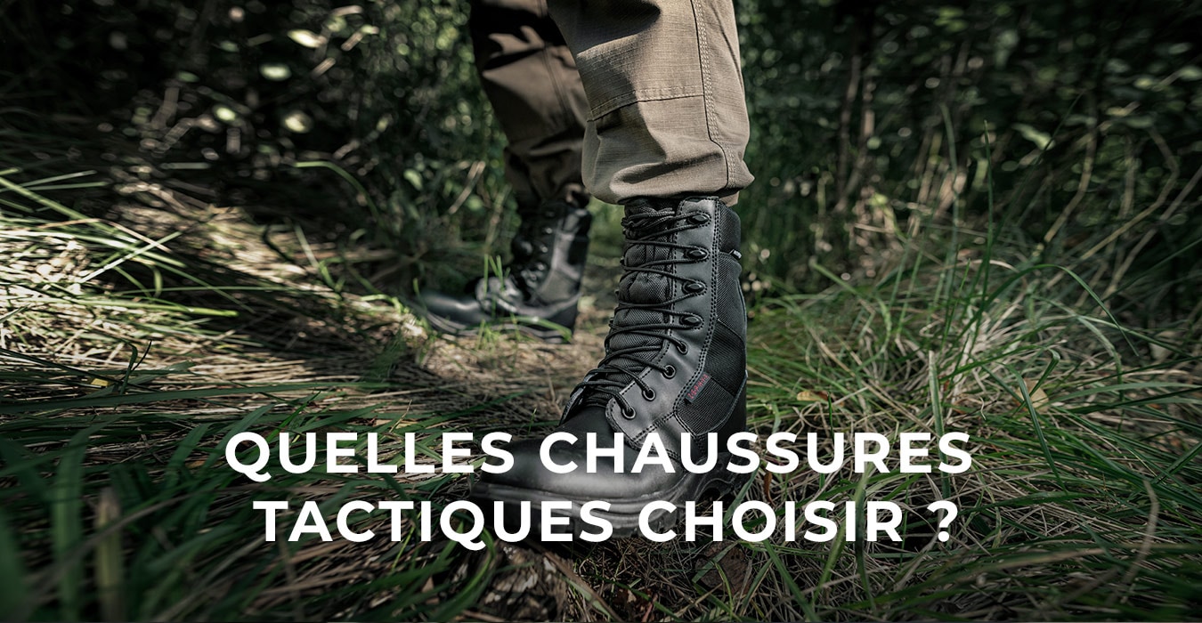 Quelles chaussures tactiques choisir ?