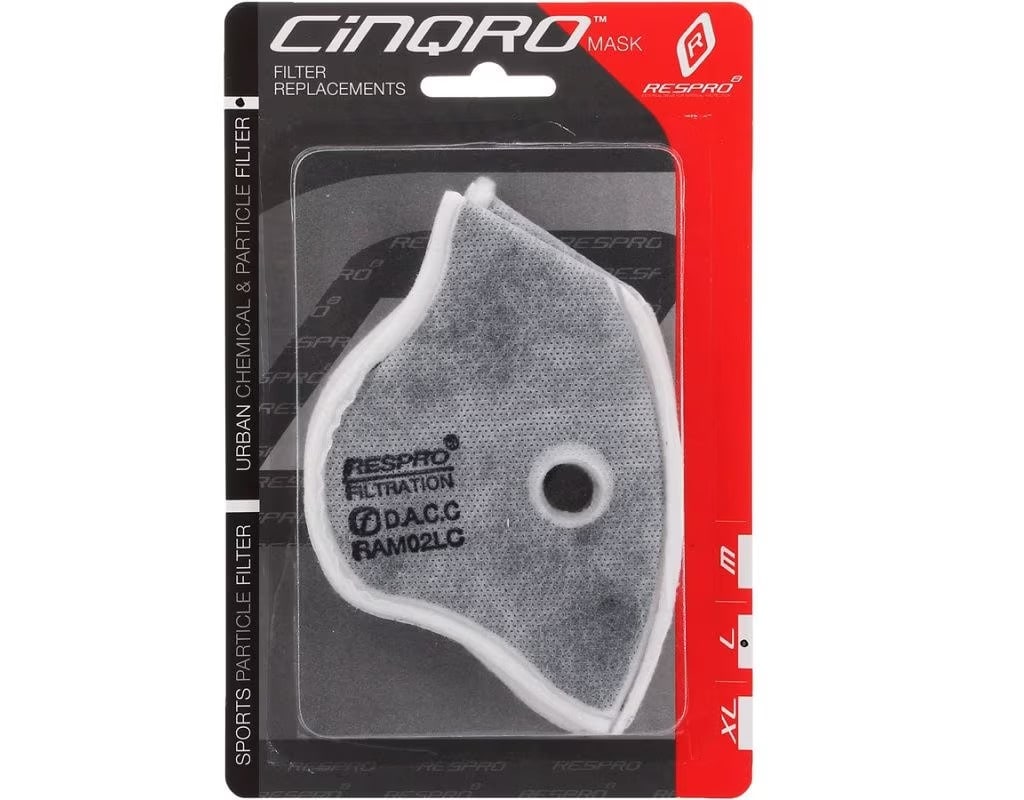 Ensemble de deux filtres de remplacement pour masque Respro® Cinqro™