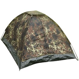 Flecktarn álcázó sátor