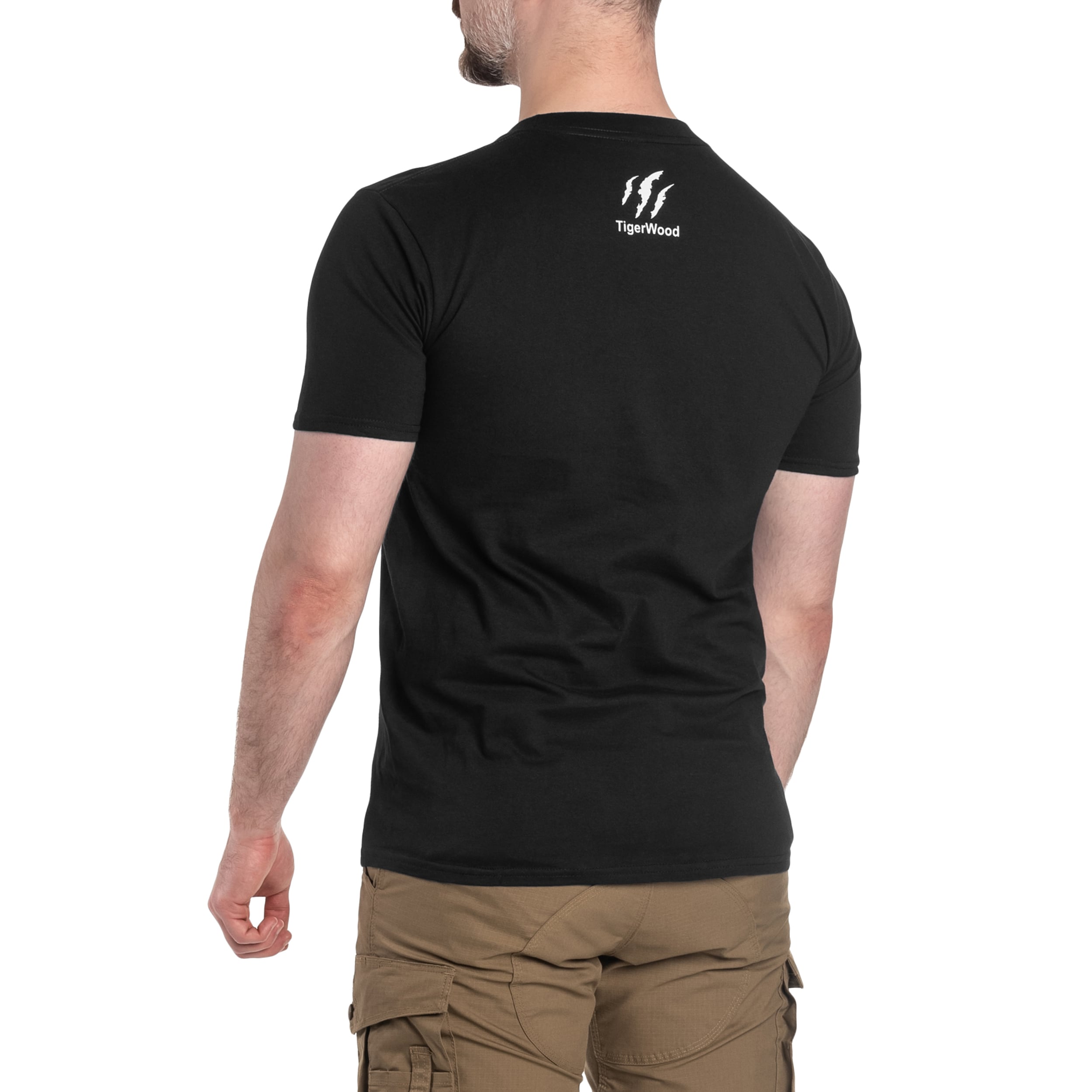TigerWood Punisher T-shirt póló - Fekete