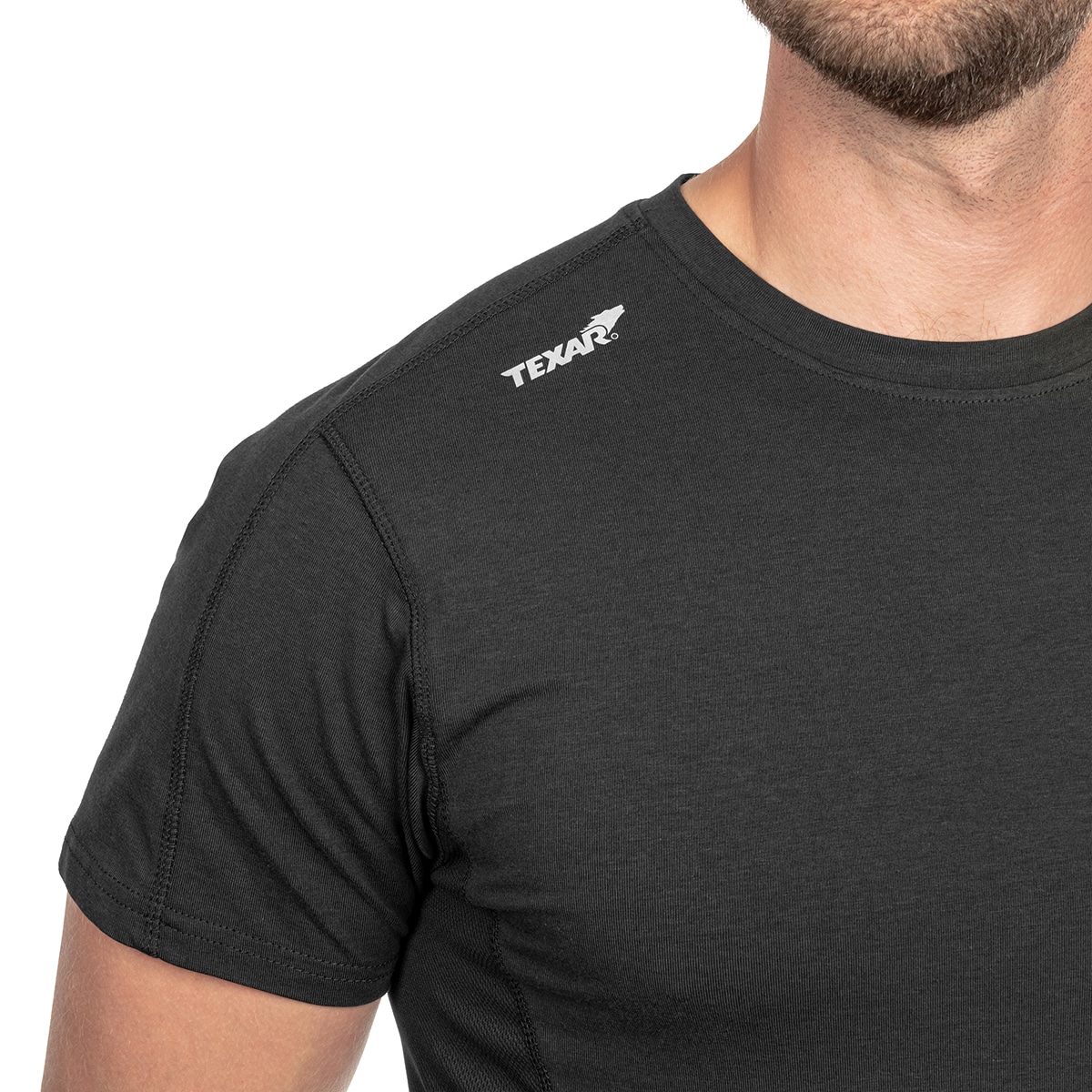 Texar Base Layer Short Sleeve thermoaktív póló - Black