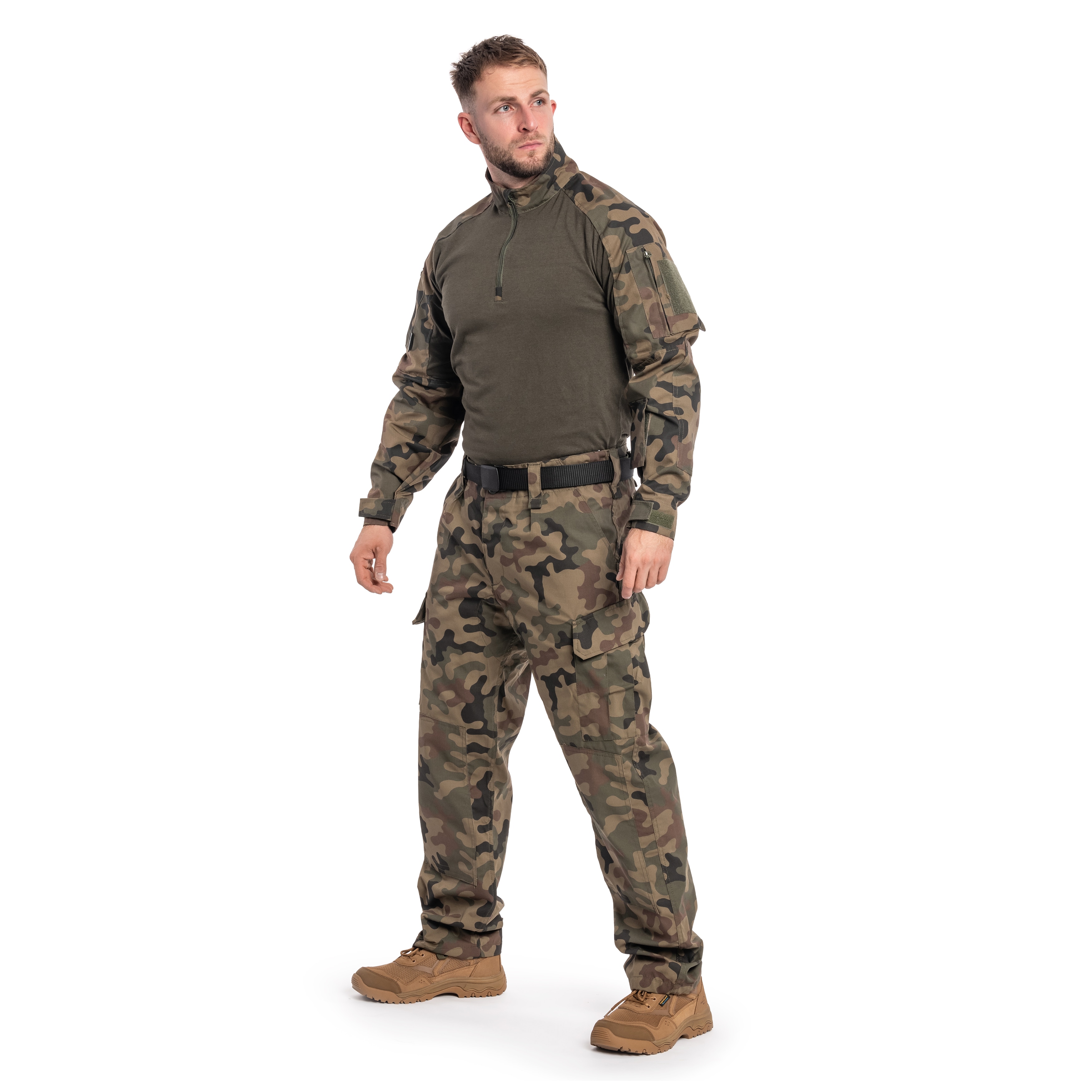 Texar Combat Shirt pulóver - wz.93 Pantera PL Woodland