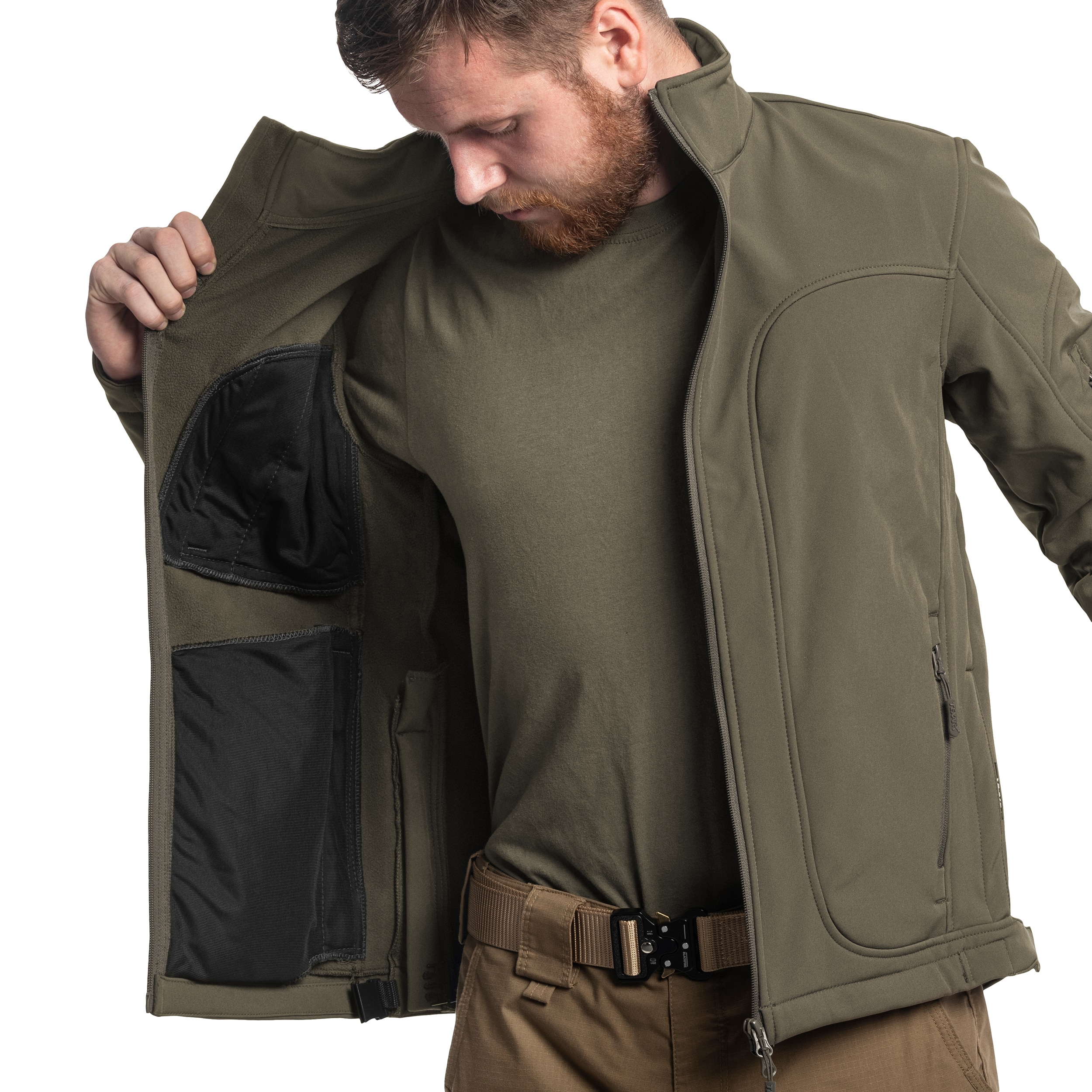 Texar Convoy 2.0 Softshell kabát - Olive
