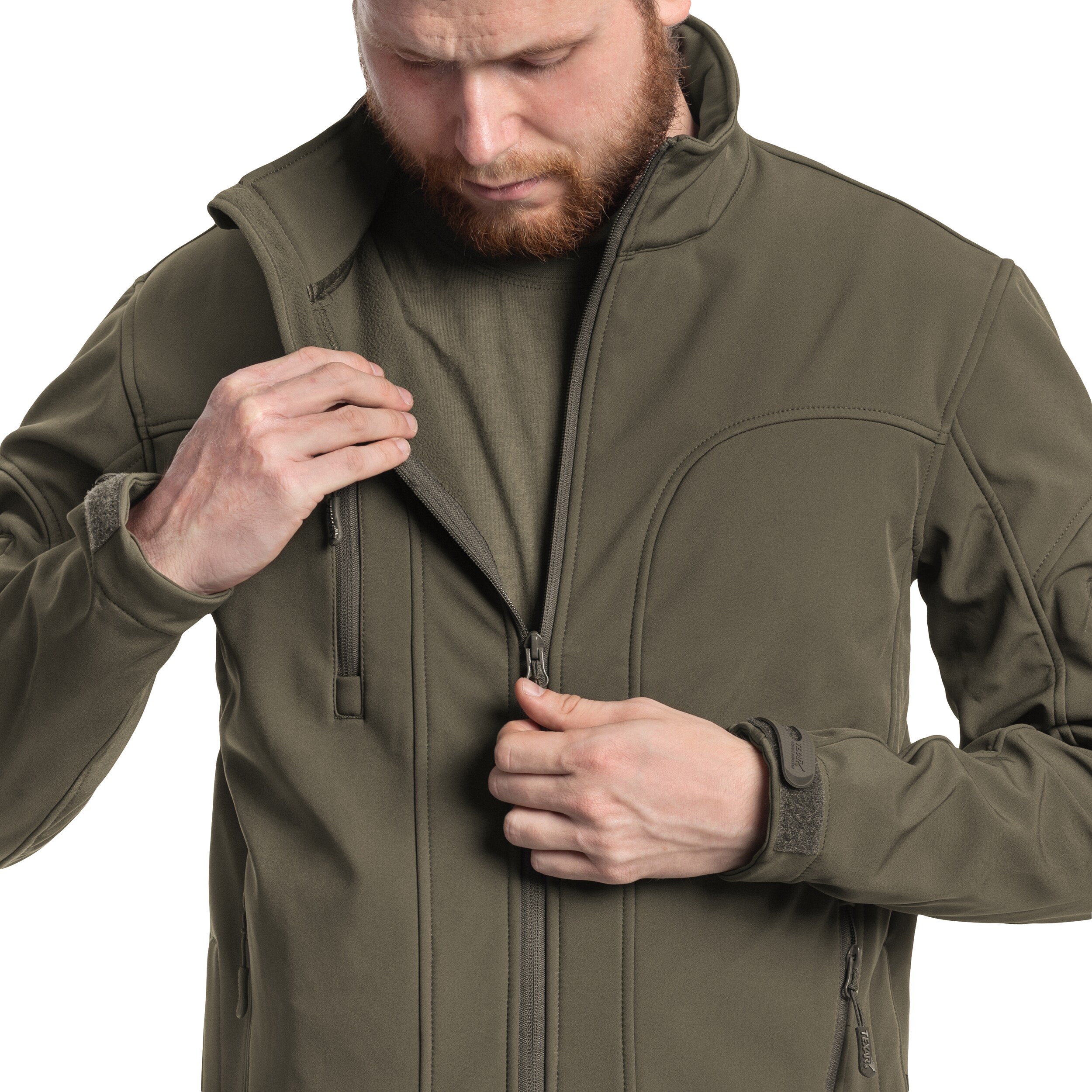 Texar Convoy 2.0 Softshell kabát - Olive