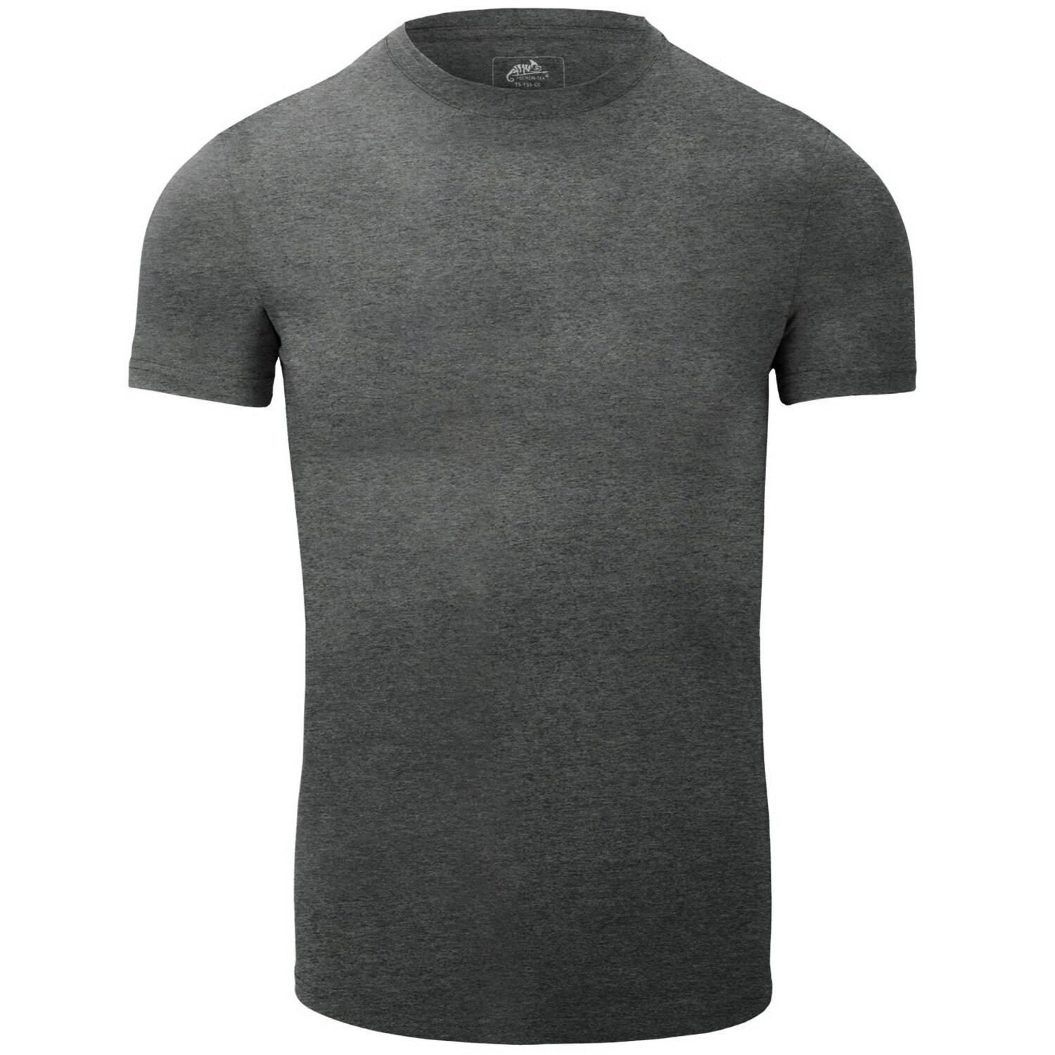 Helikon Slim T-shirt póló - Black/Grey Melange