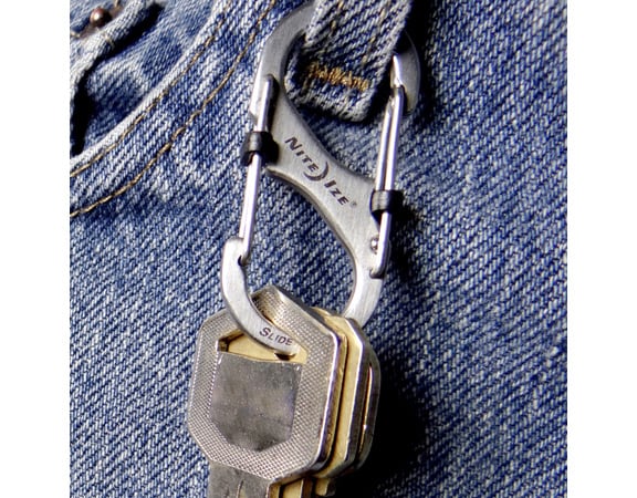 Nite Ize S-Biner 4 SlideLock karabiner - Steel