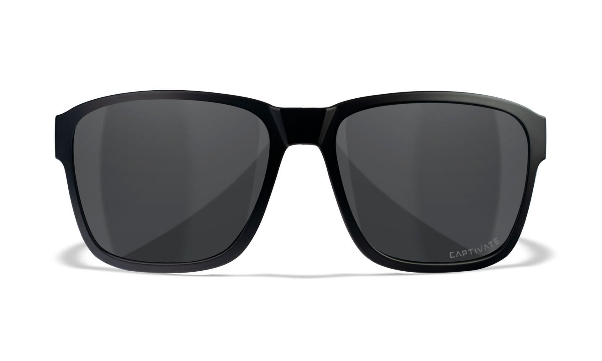 Wiley X Trek szemüveg - Captivate Polarized Grey/Gloss Black