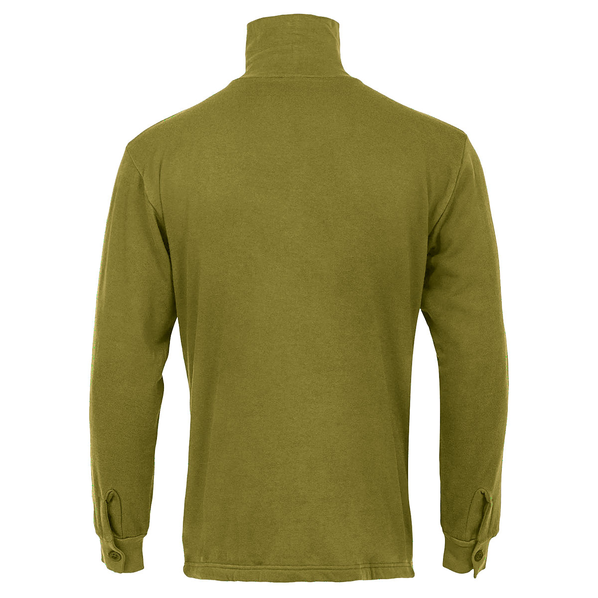 Highlander Forces Norwegian Army Shirt hosszú ujjú cipzáras norvég póló - Olive