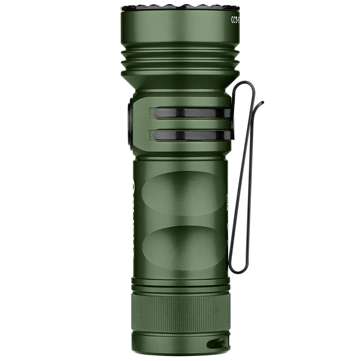 Olight Seeker 4 Mini Cool White taktikai zseblámpa OD Green - 1200 lumen