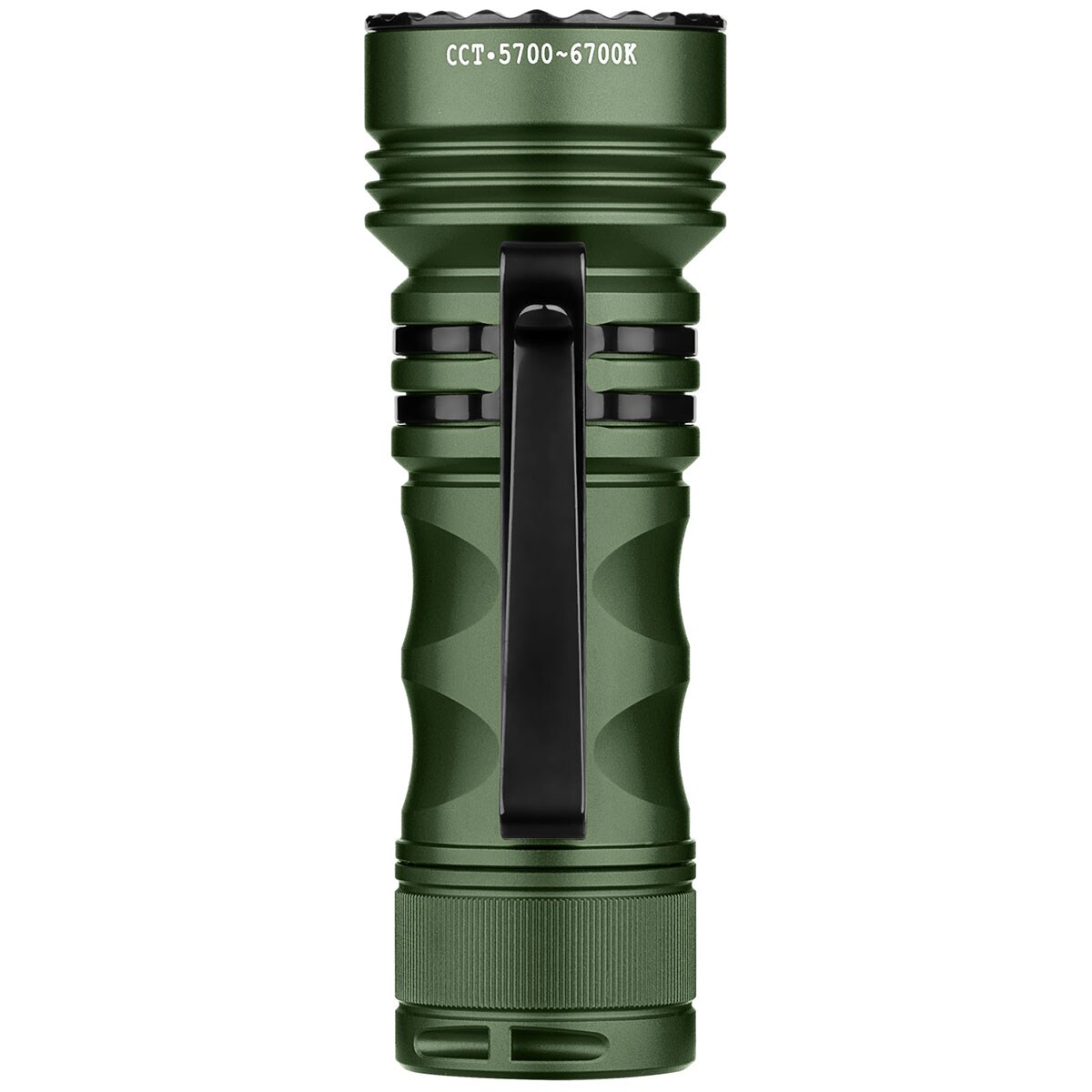 Olight Seeker 4 Mini Cool White taktikai zseblámpa OD Green - 1200 lumen