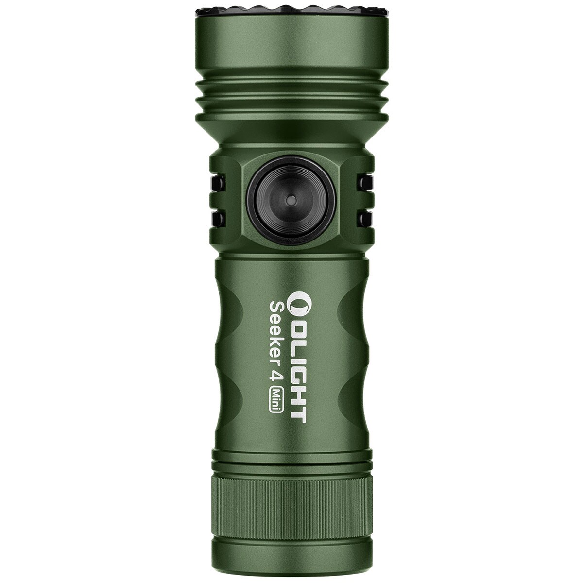 Olight Seeker 4 Mini Cool White taktikai zseblámpa OD Green - 1200 lumen