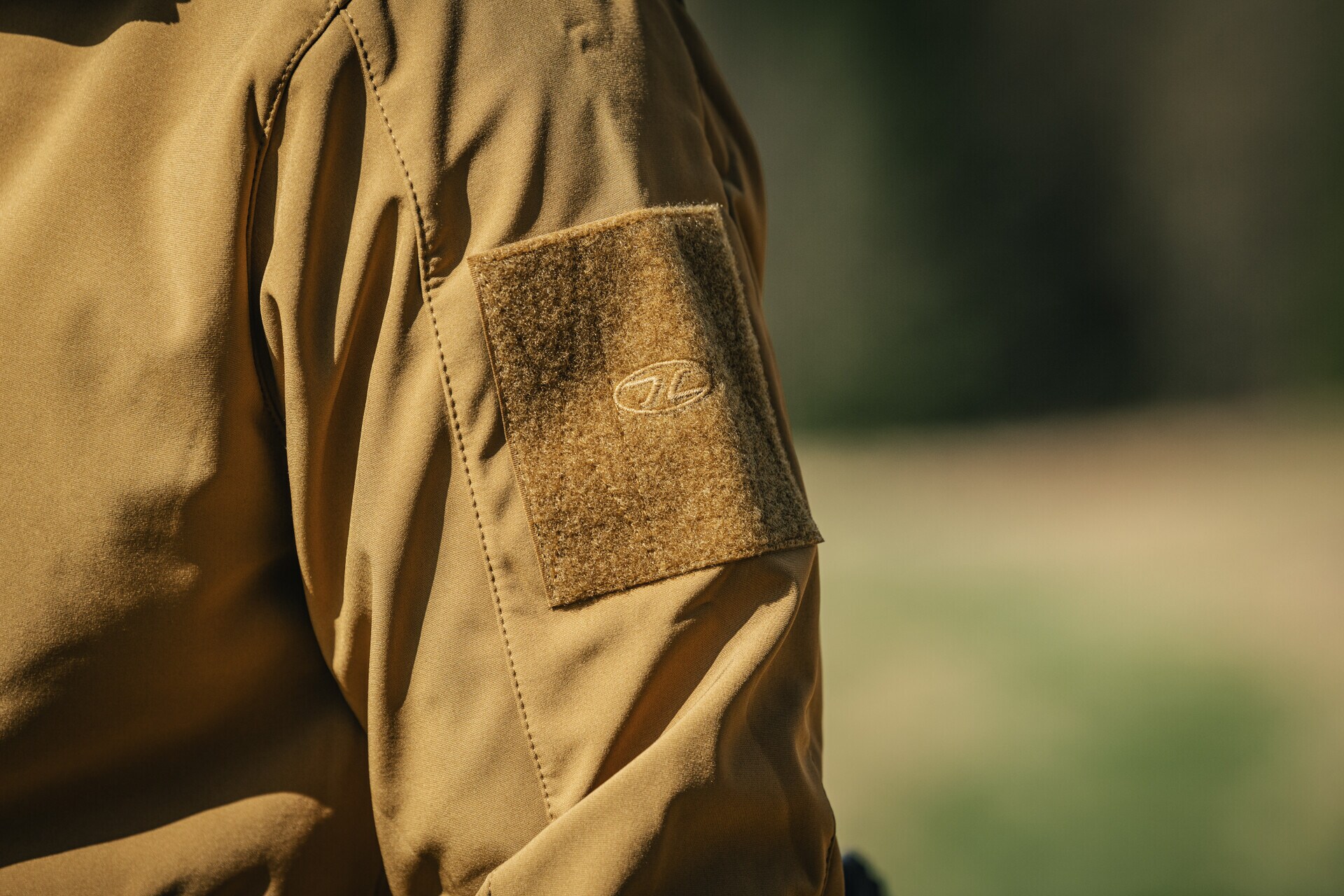 Highlander Outdoor Odin Softshell kabát - Tan