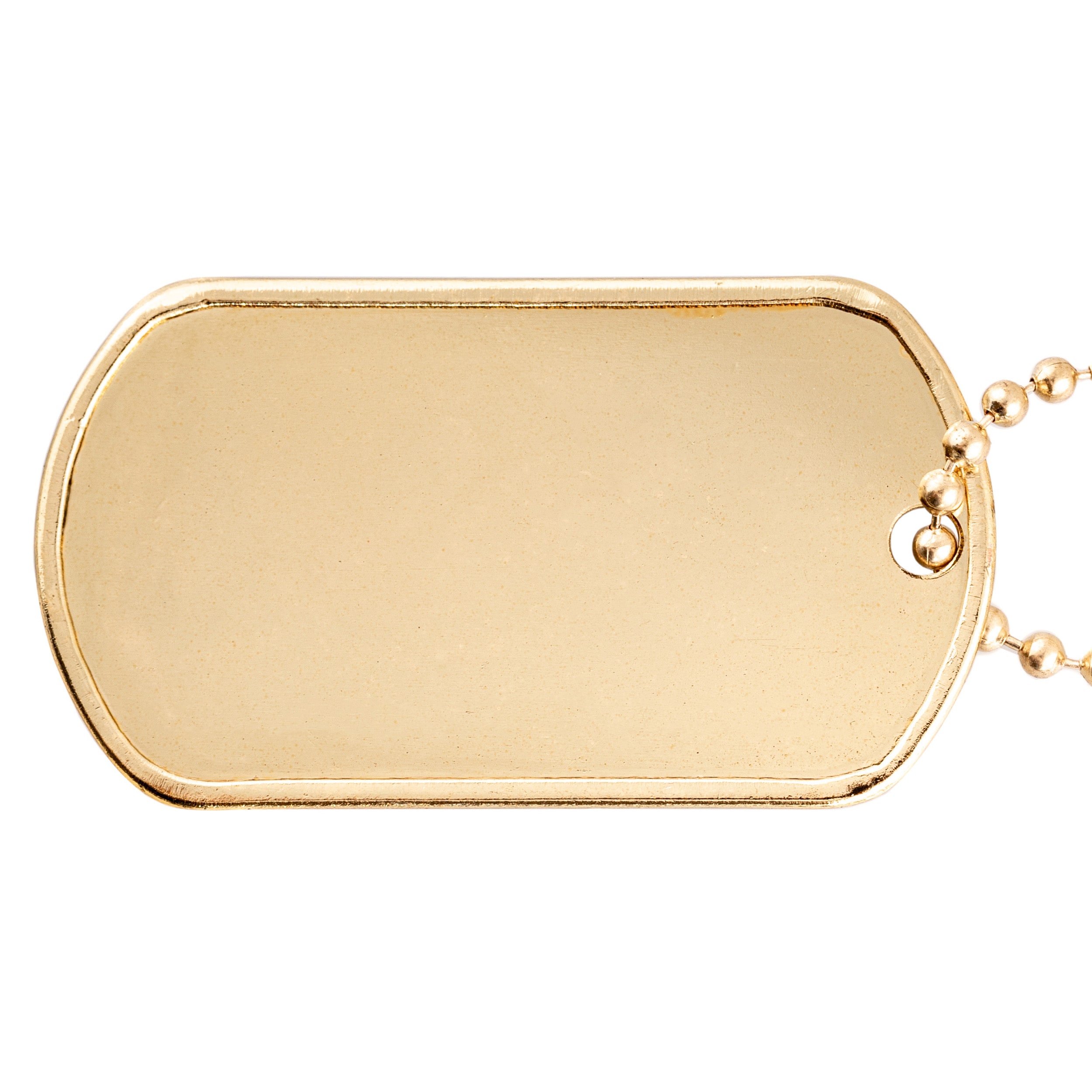 MFH US Dog Tag dögcédula - Gold